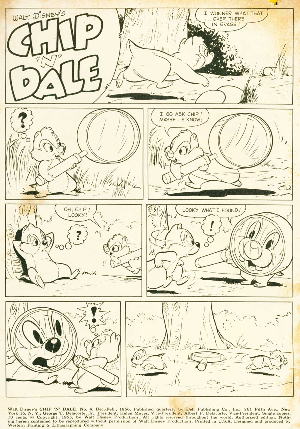 Read online Walt Disney's Chip 'N' Dale comic -  Issue #4 - 2