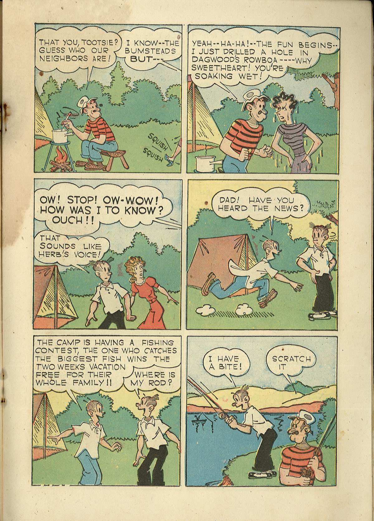 Read online Blondie Comics (1947) comic -  Issue #12 - 11