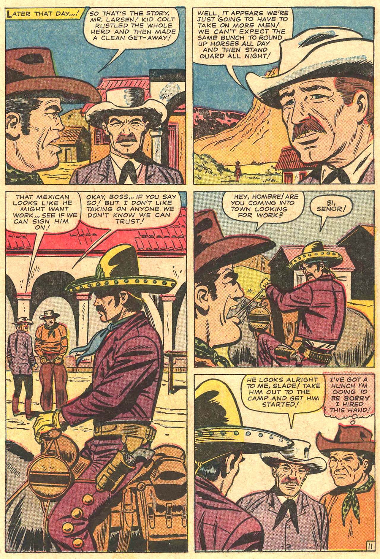 Read online Kid Colt Outlaw comic -  Issue #124 - 15