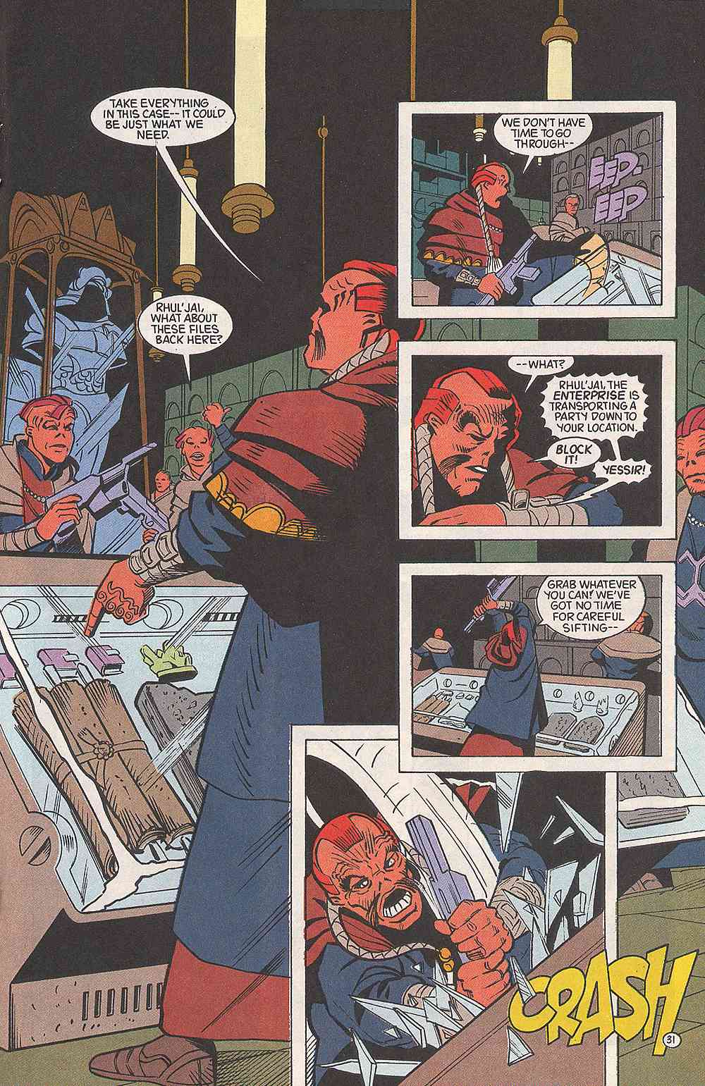 Read online Star Trek (1989) comic -  Issue # Annual 3 - 35
