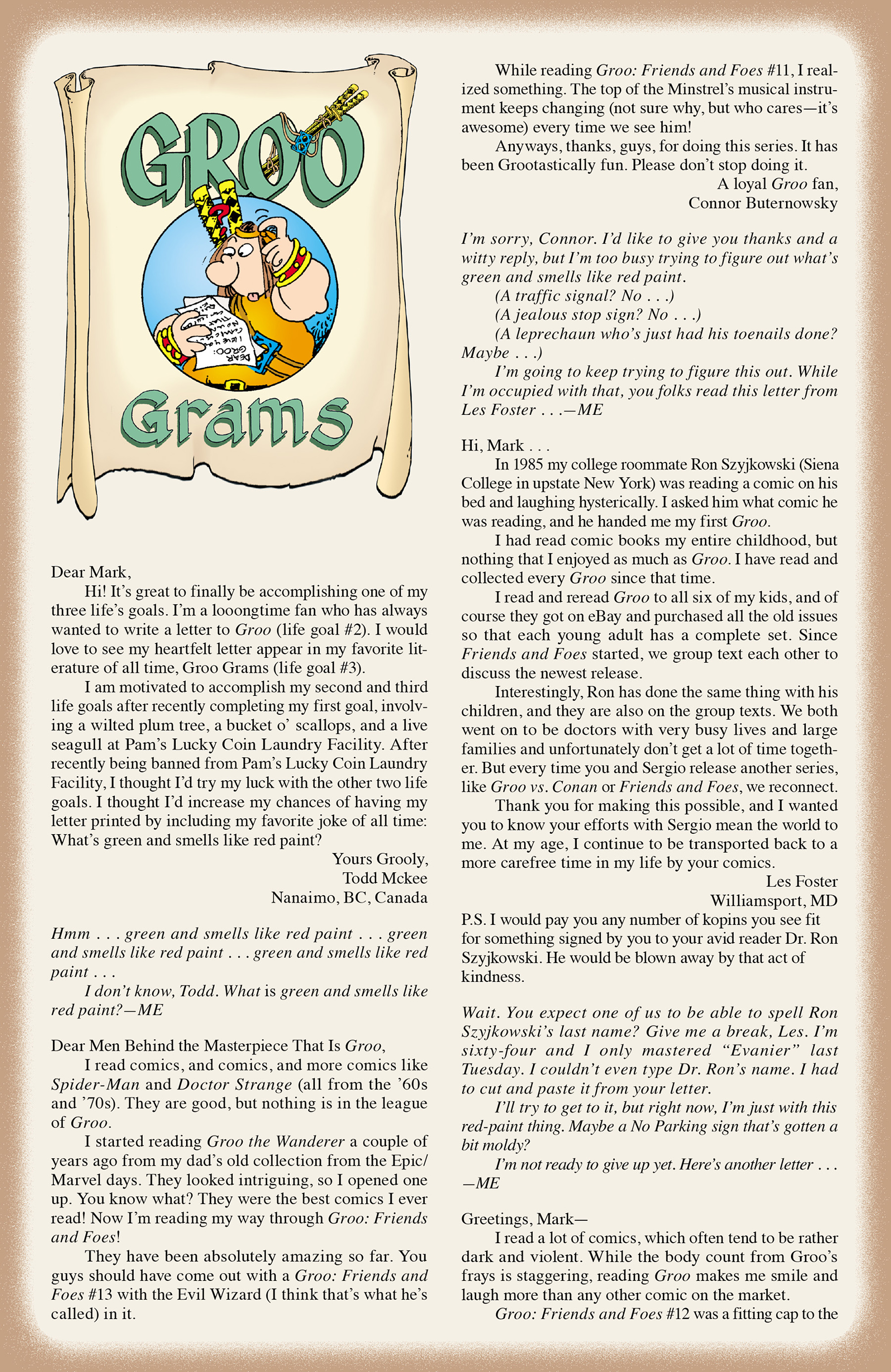 Read online Groo: Fray of the Gods comic -  Issue #1 - 27