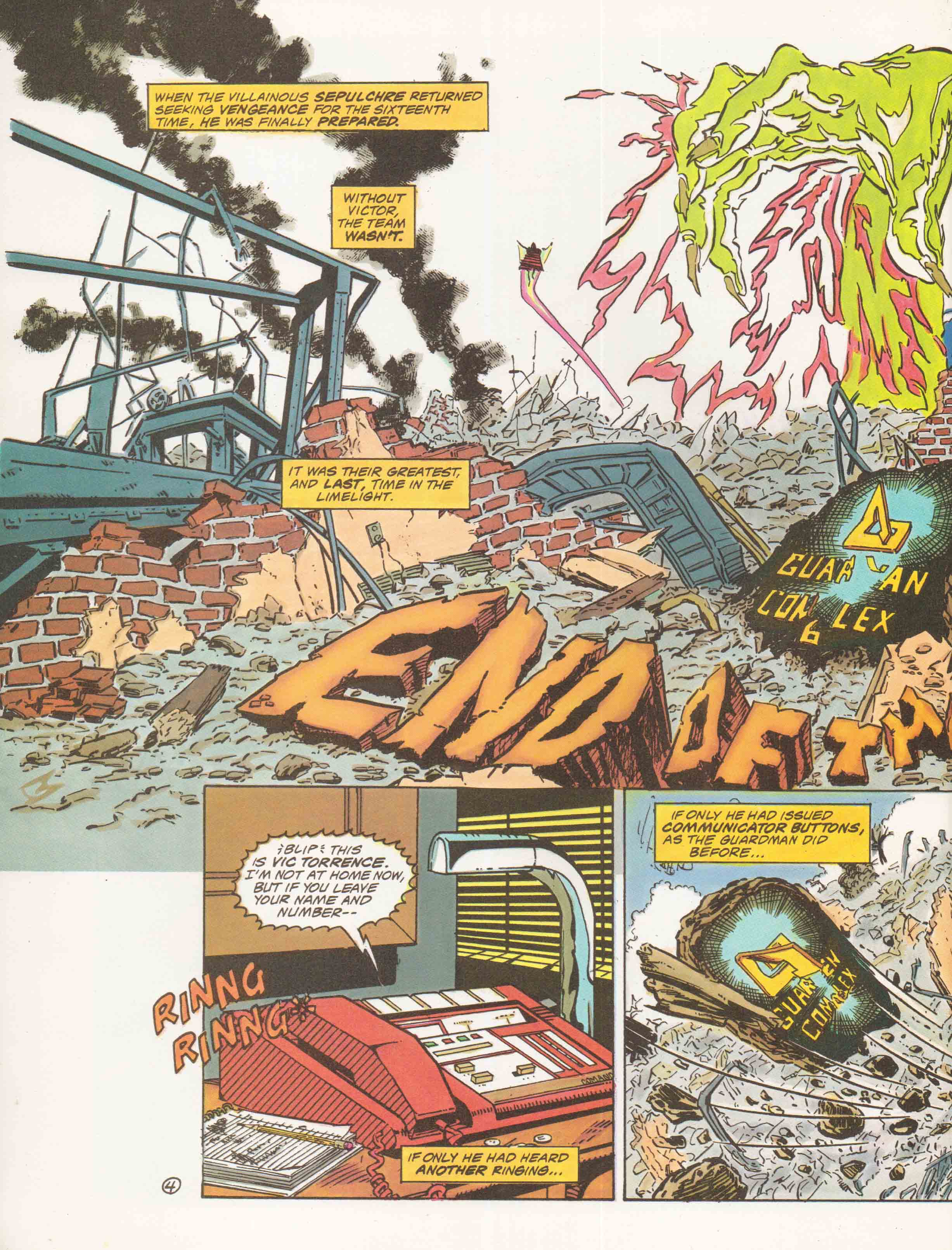 Read online Hero Alliance (1986) comic -  Issue # Full - 8