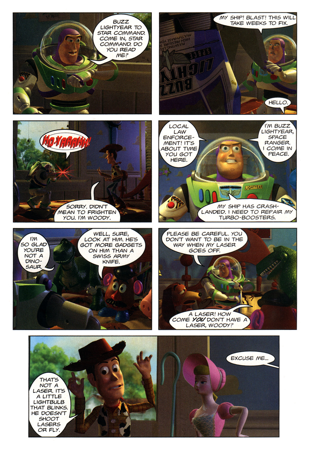 Read online Disney's Toy Story comic -  Issue #1 - 9
