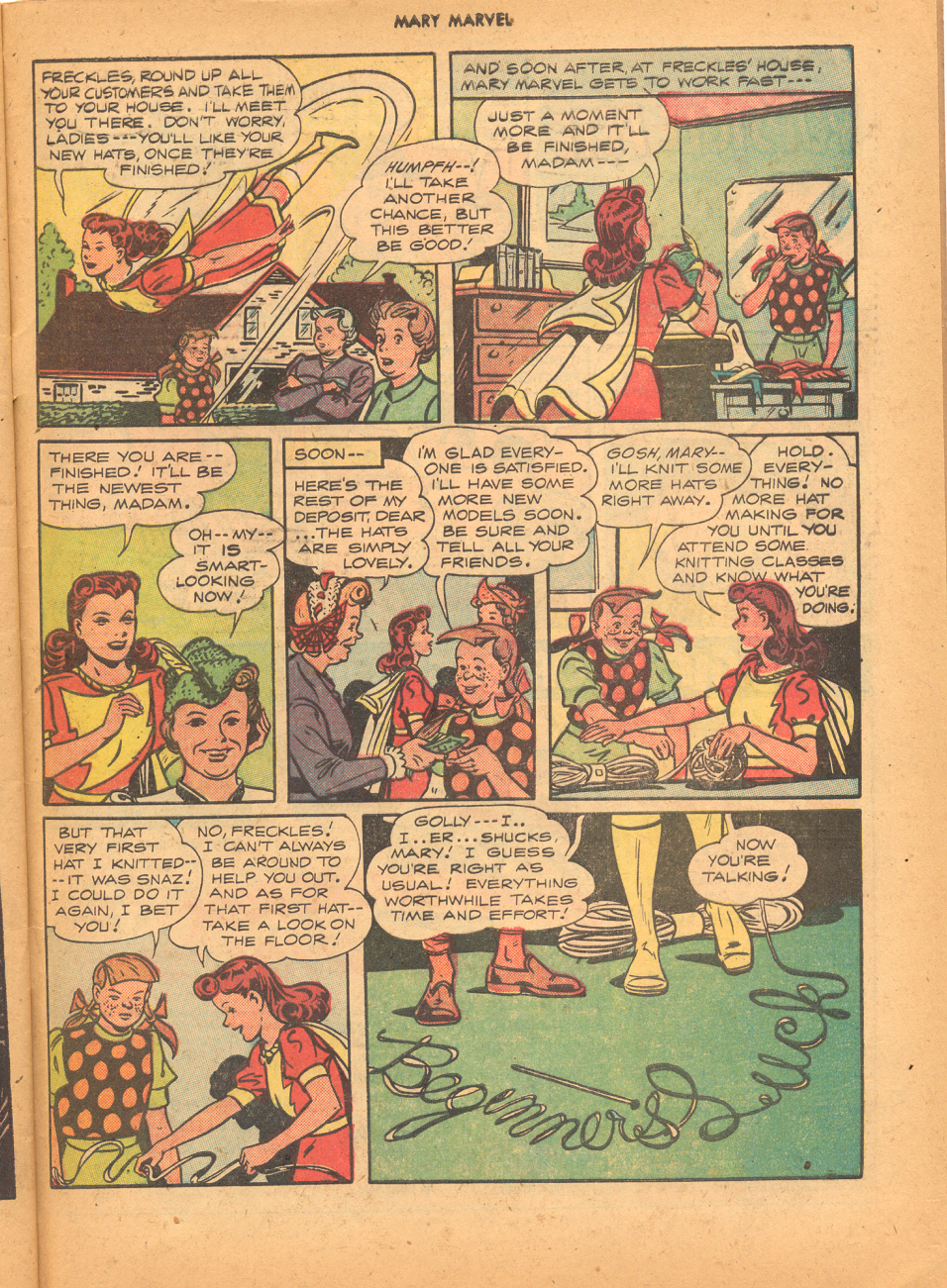 Read online Mary Marvel comic -  Issue #24 - 33