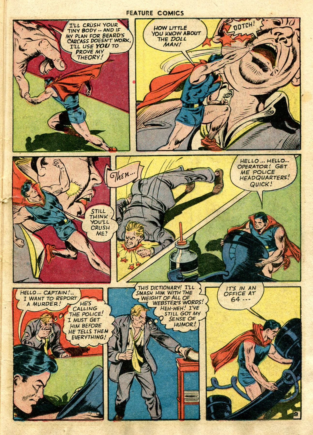 Read online Feature Comics comic -  Issue #74 - 11