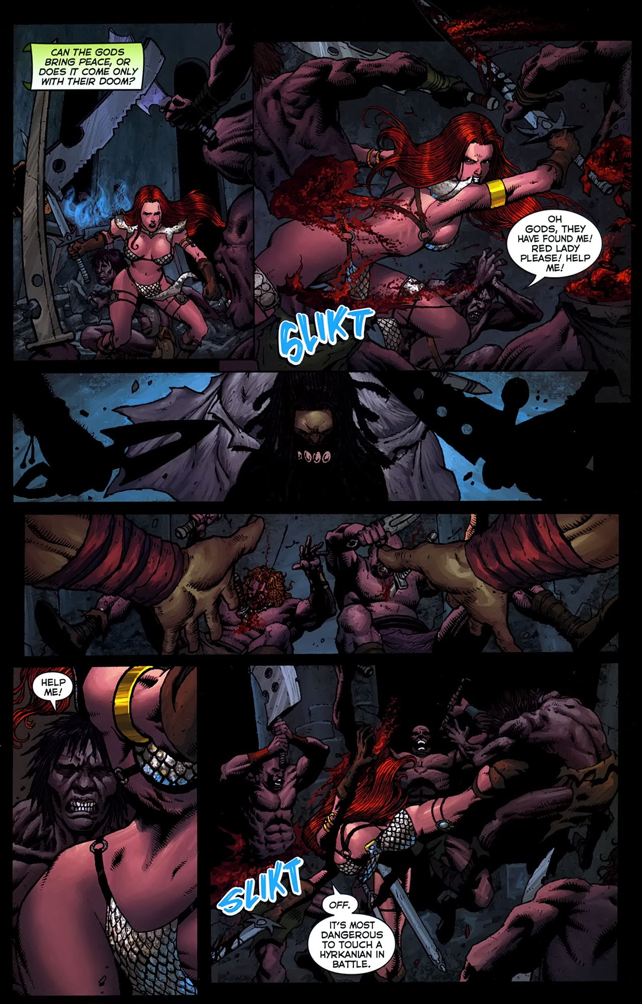 Read online Sword of Red Sonja: Doom of the Gods comic -  Issue #2 - 5
