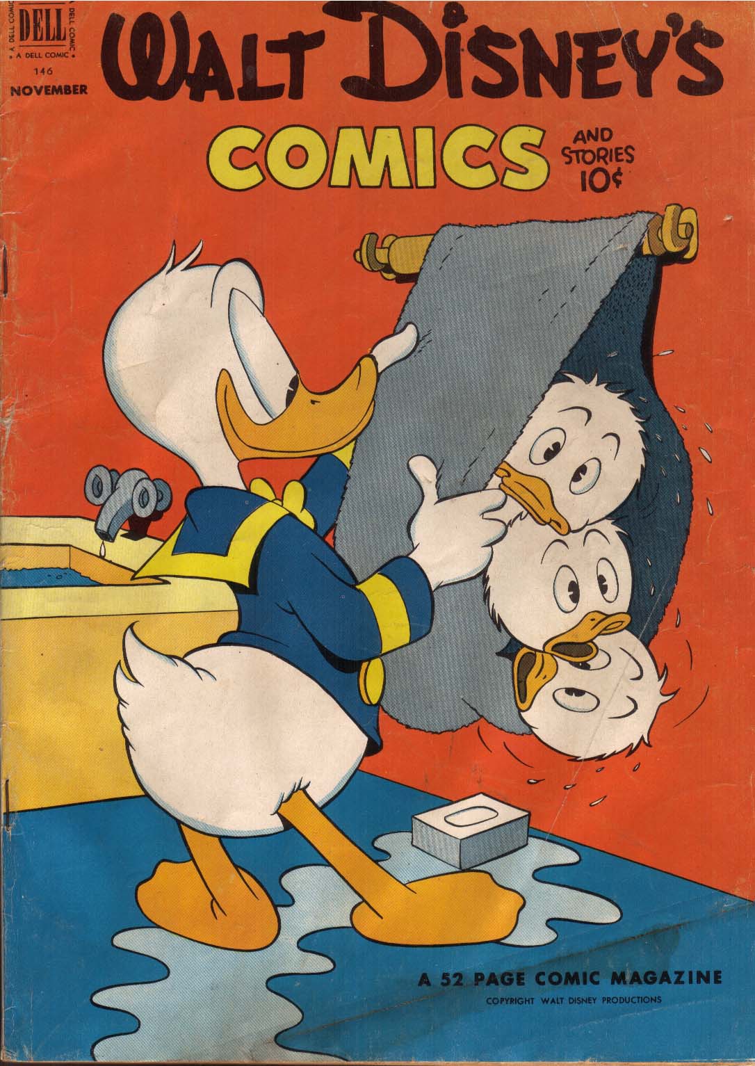 Read online Walt Disney's Comics and Stories comic -  Issue #146 - 1