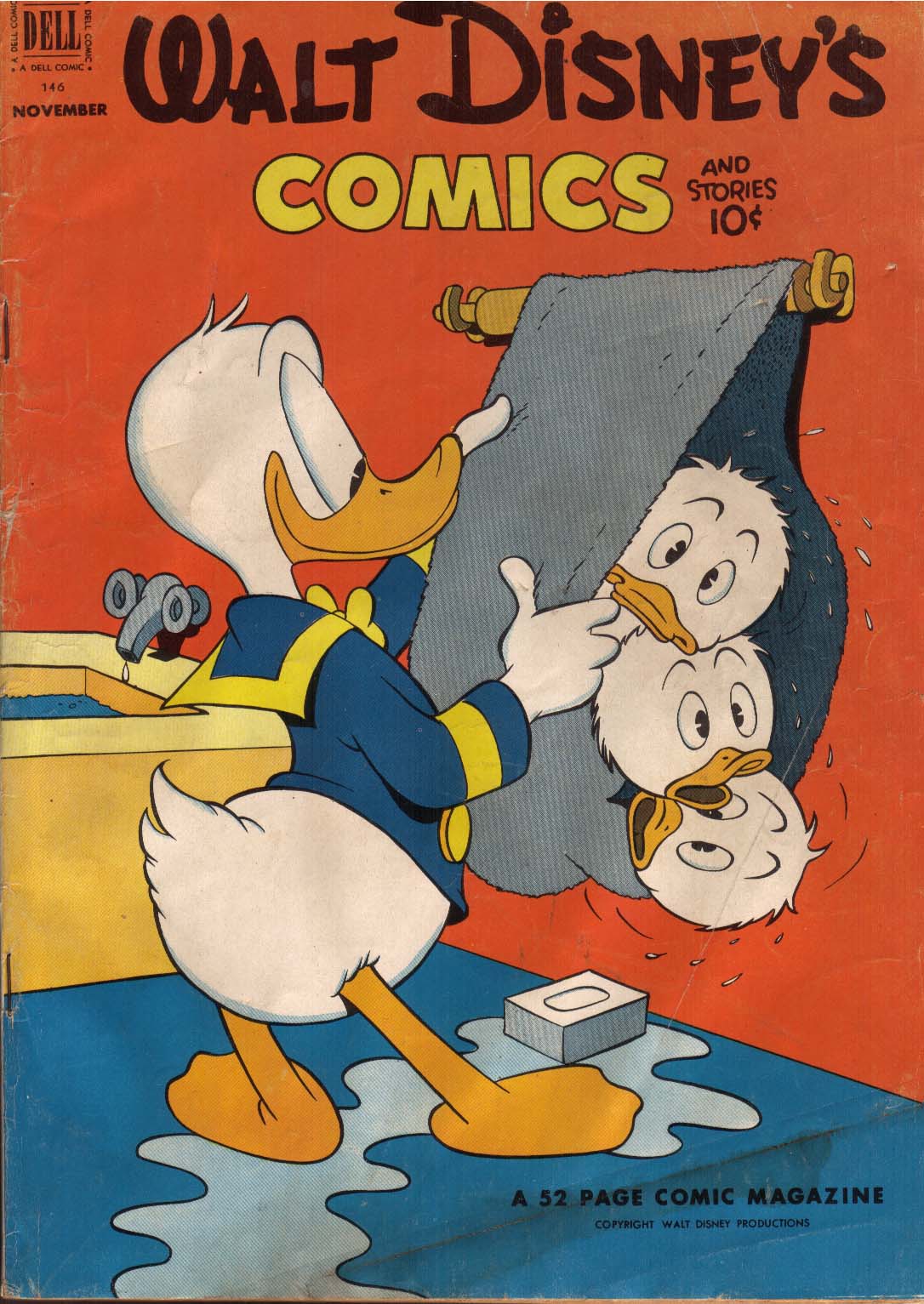 Walt Disneys Comics and Stories 146 Page 1