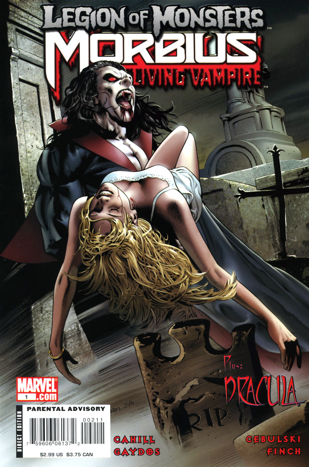 Read online Legion of Monsters: Morbius the Living Vampire comic -  Issue # Full - 1