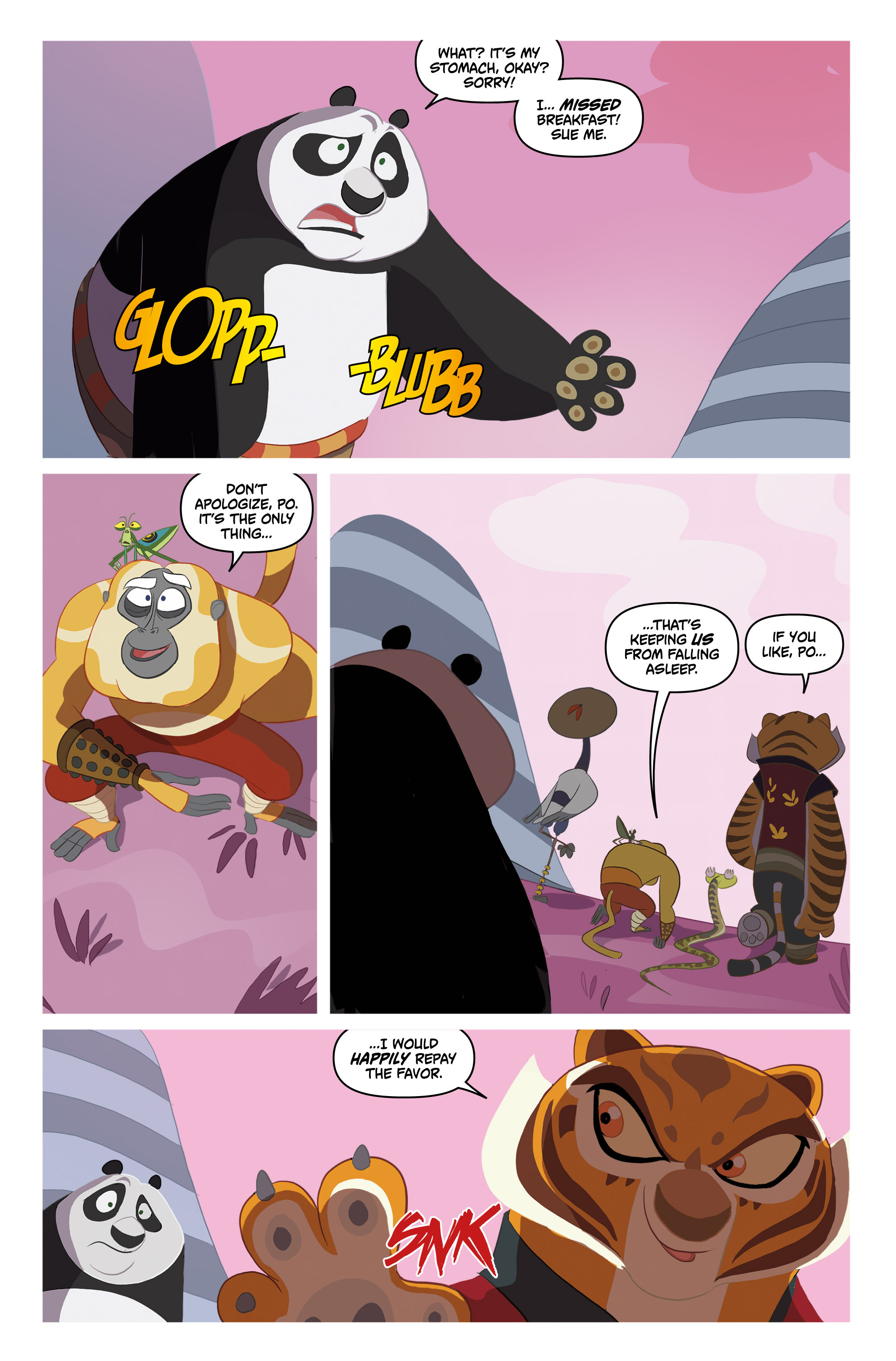 Read online DreamWorks Kung Fu Panda comic -  Issue #1 - 19