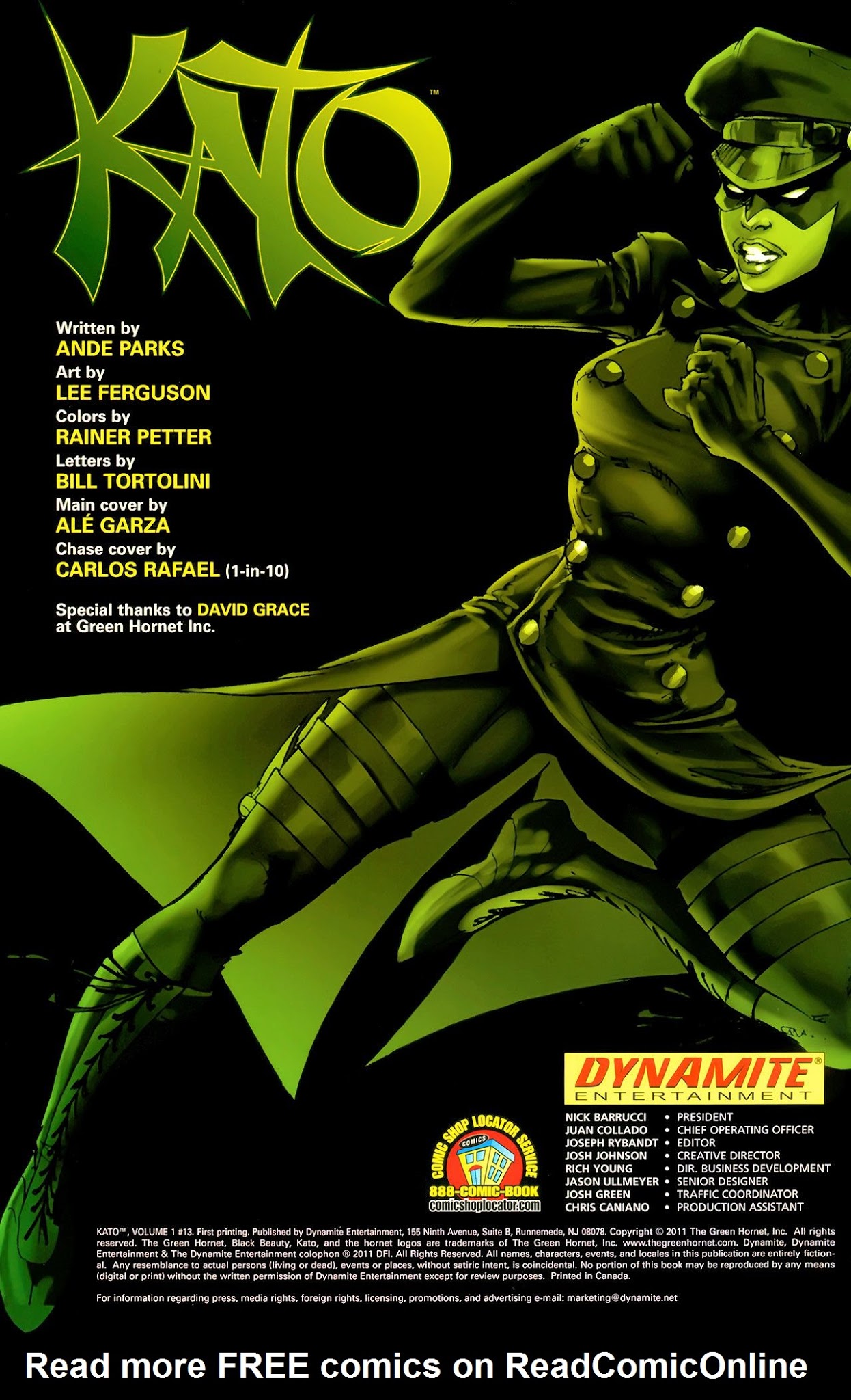 Read online Kato comic -  Issue #13 - 2