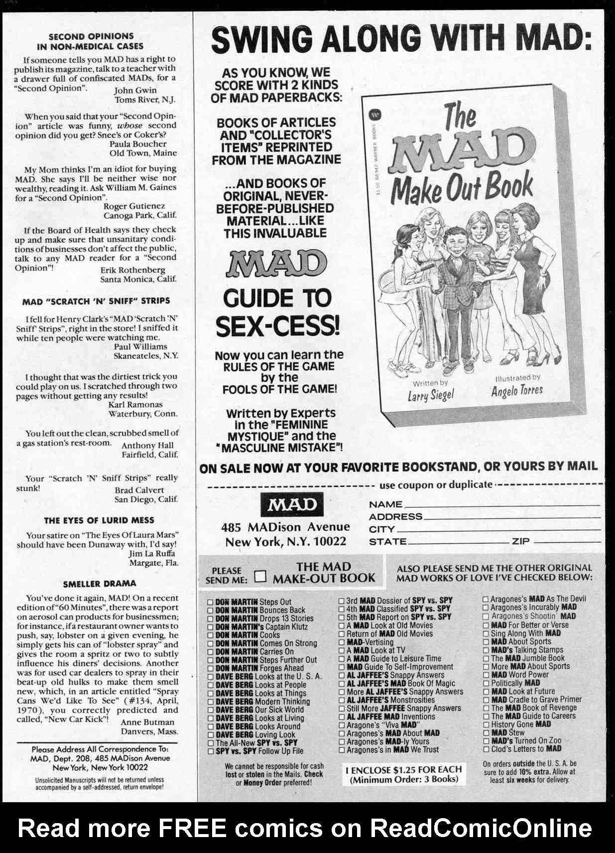 Read online MAD comic -  Issue #208 - 5