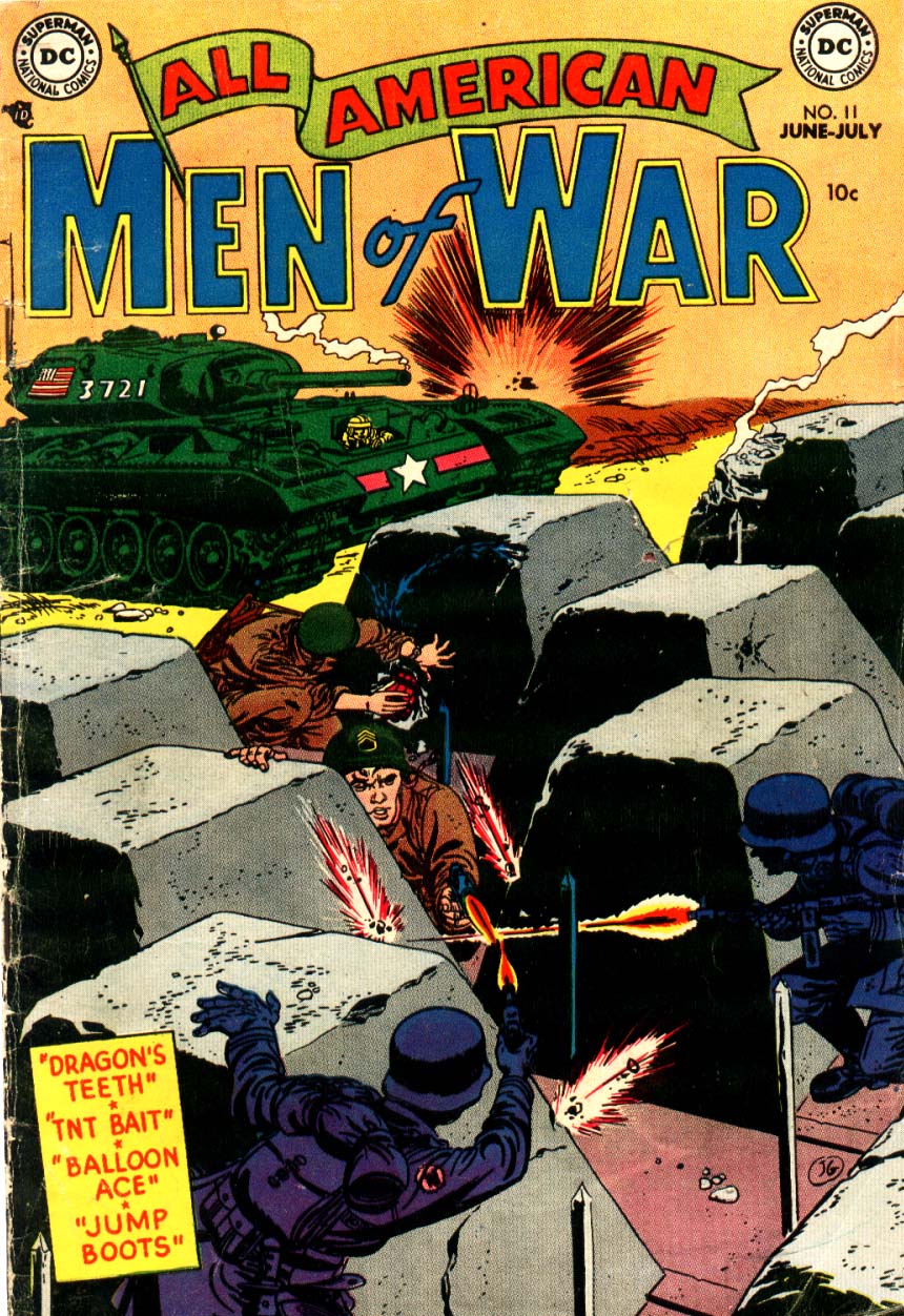 Read online All-American Men of War comic -  Issue #11 - 1