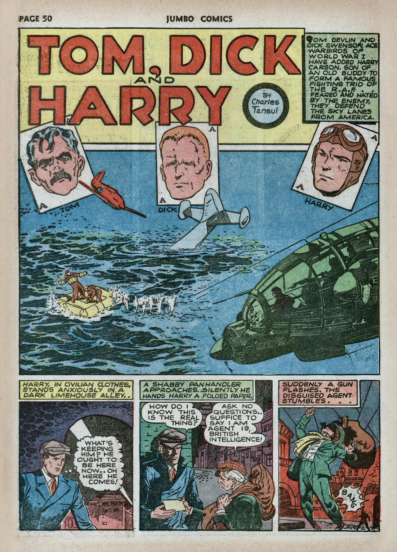 Read online Jumbo Comics comic -  Issue #31 - 52