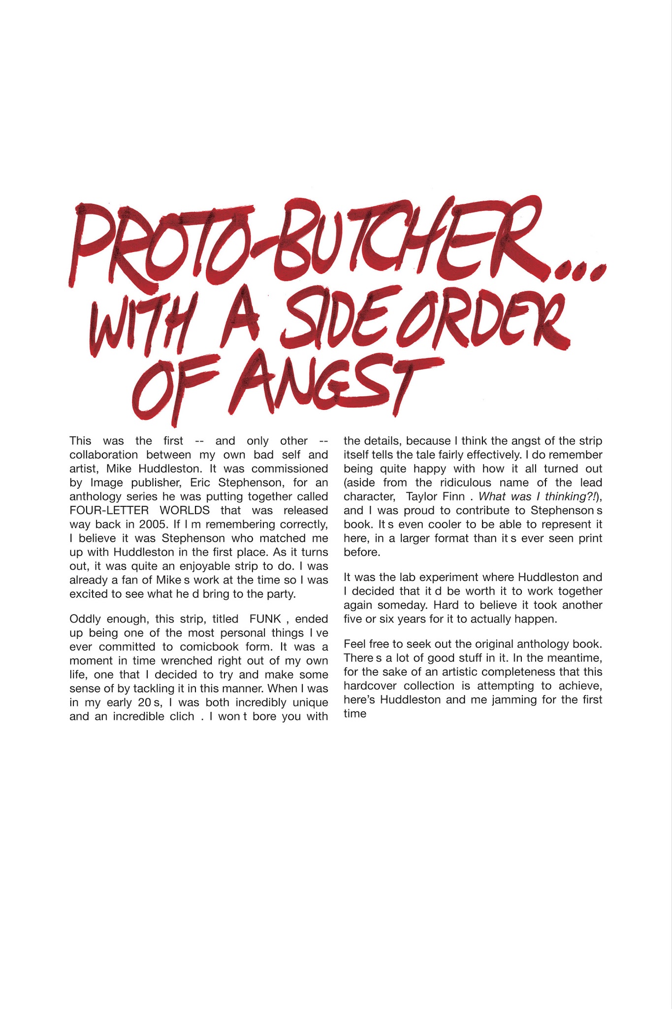 Read online Butcher Baker, the Righteous Maker comic -  Issue # TPB - 231