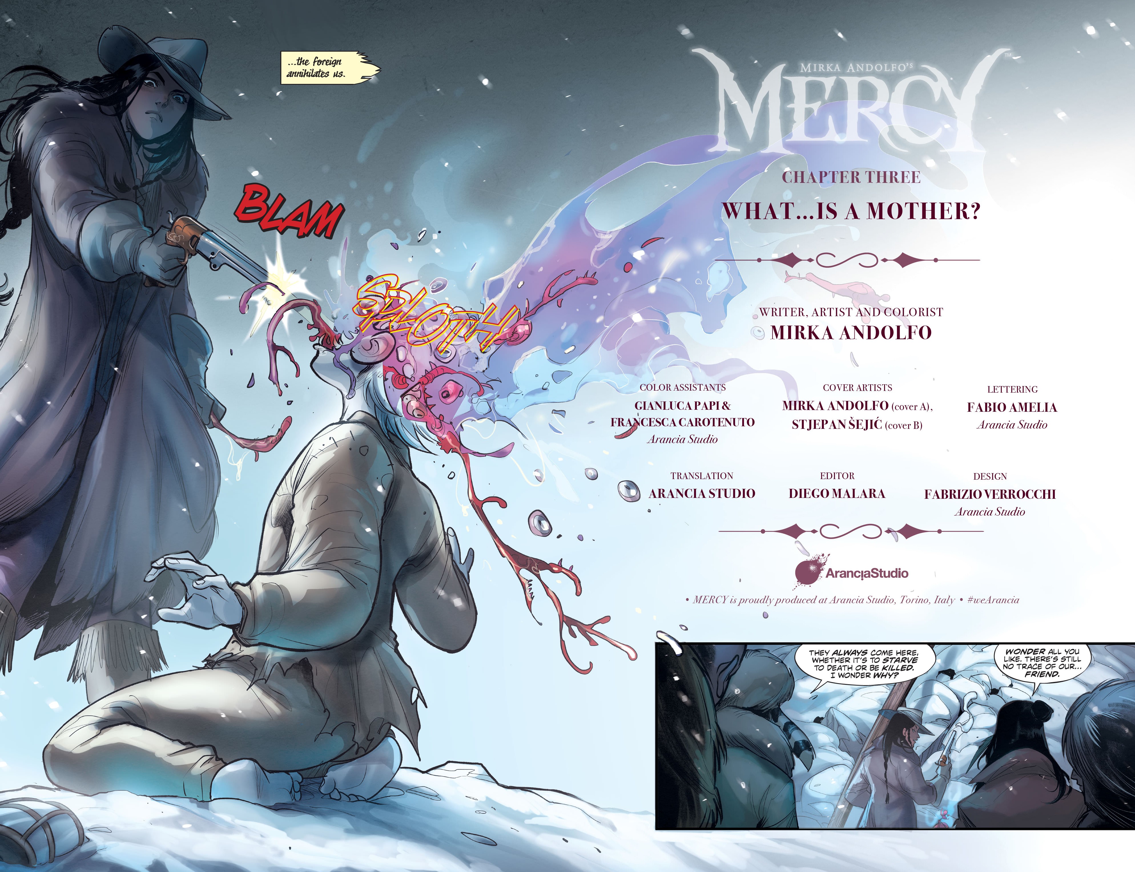 Read online Mirka Andolfo's Mercy comic -  Issue #3 - 4