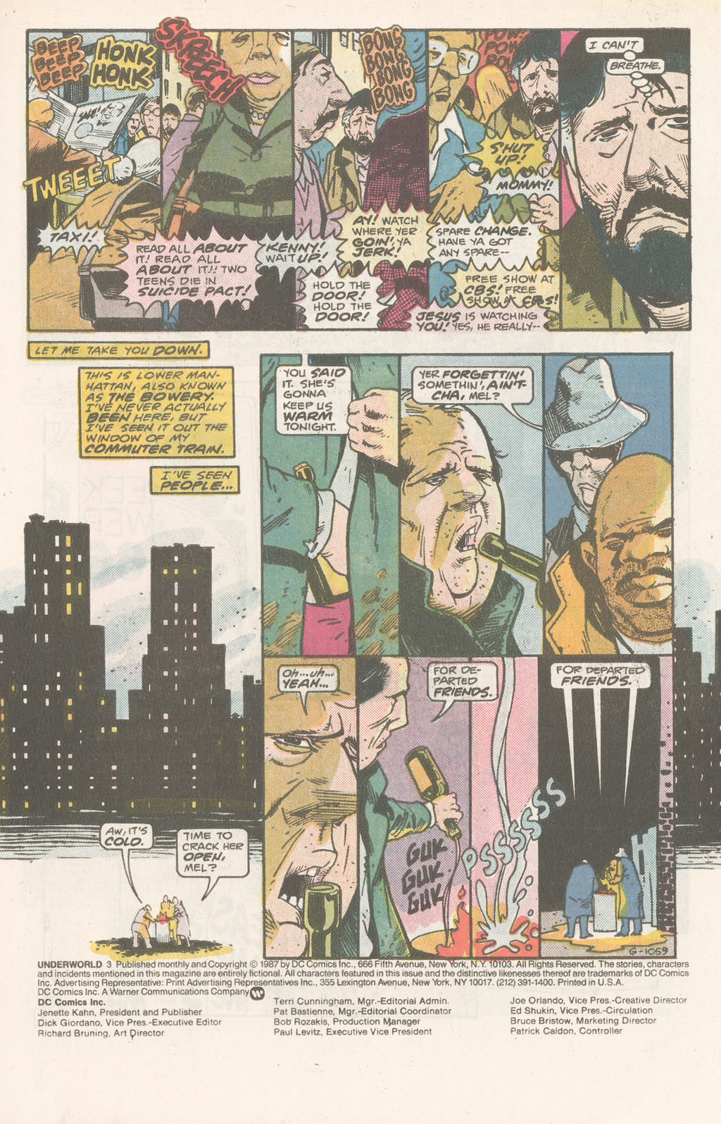 Read online Underworld comic -  Issue #3 - 2