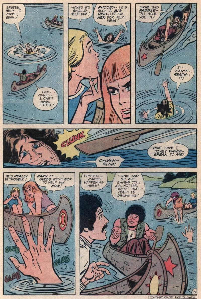 Read online Welcome Back, Kotter comic -  Issue #7 - 9