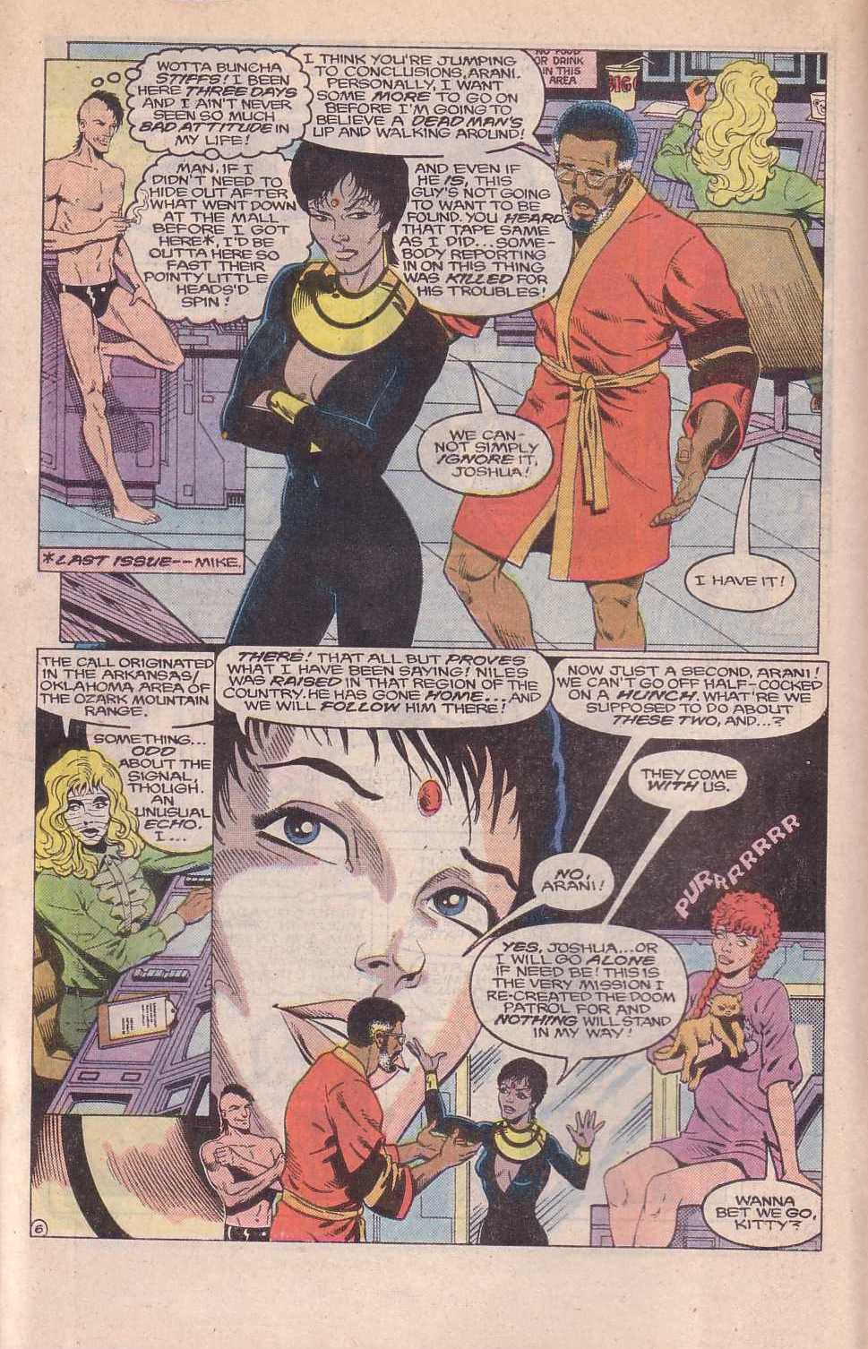 Read online Doom Patrol (1987) comic -  Issue #5 - 7