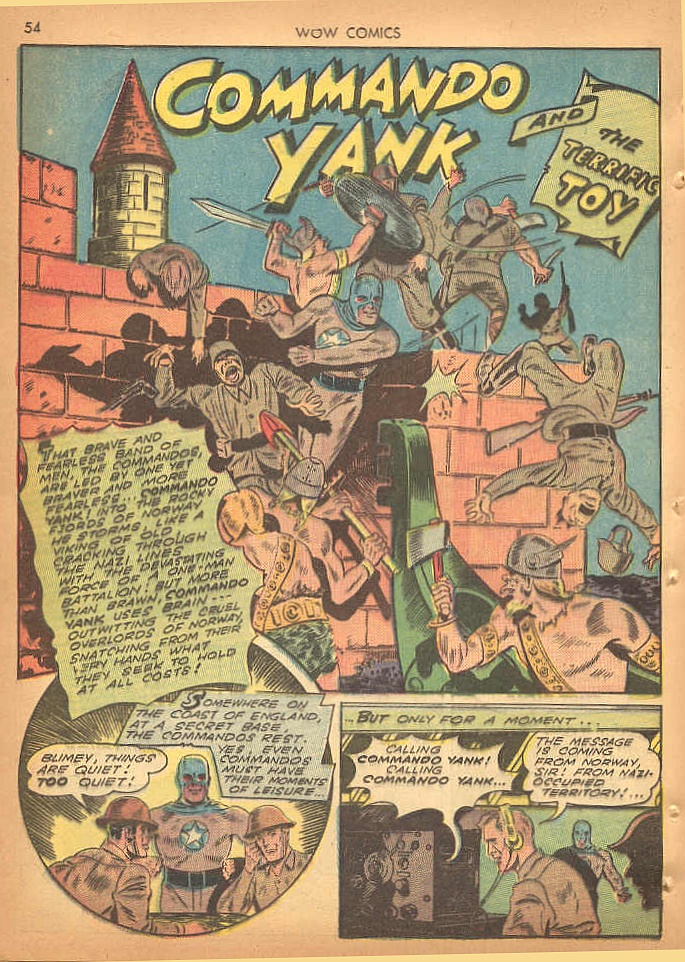 Read online Wow Comics comic -  Issue #9 - 54