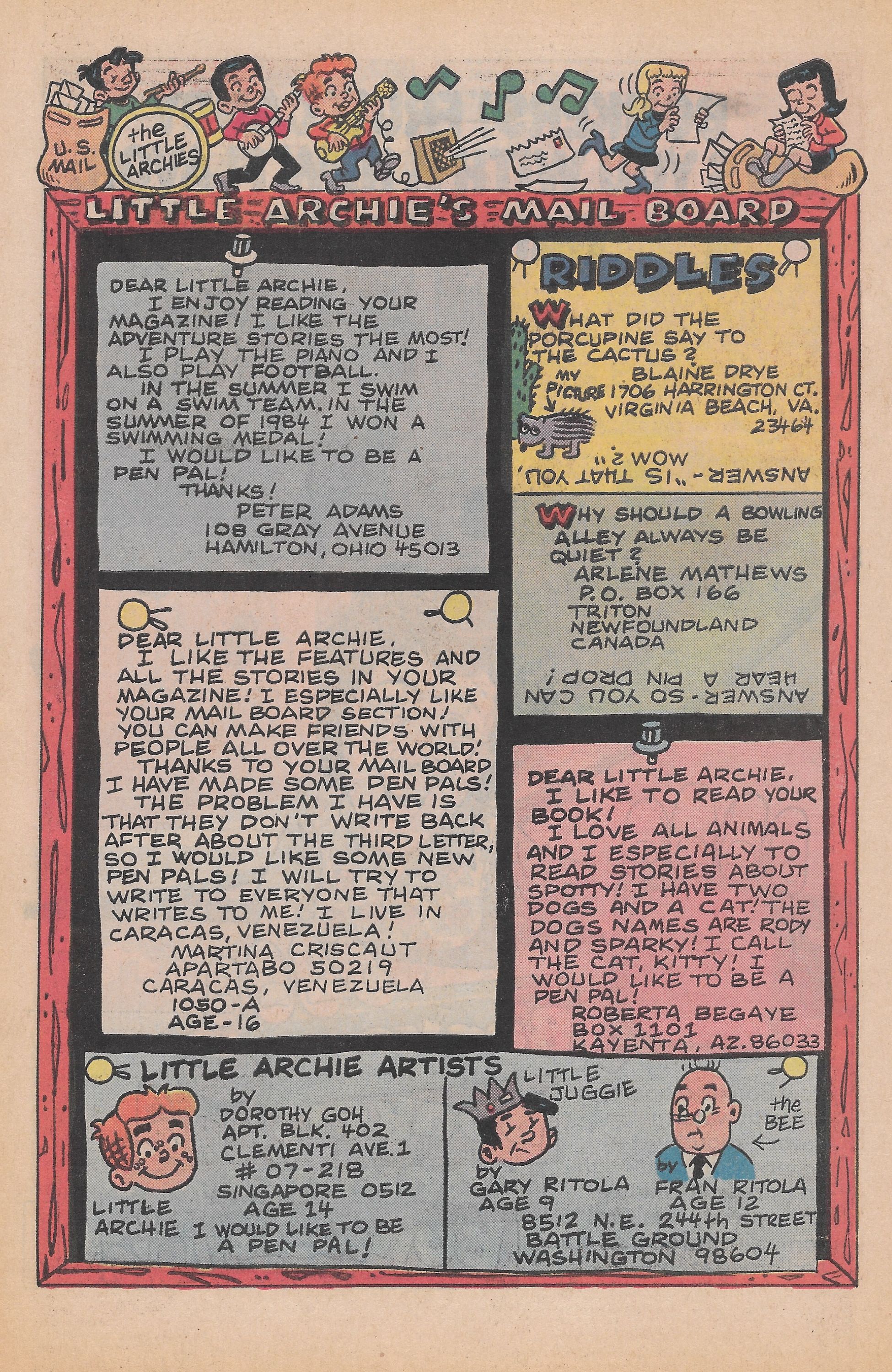 Read online Archie Giant Series Magazine comic -  Issue #549 - 10