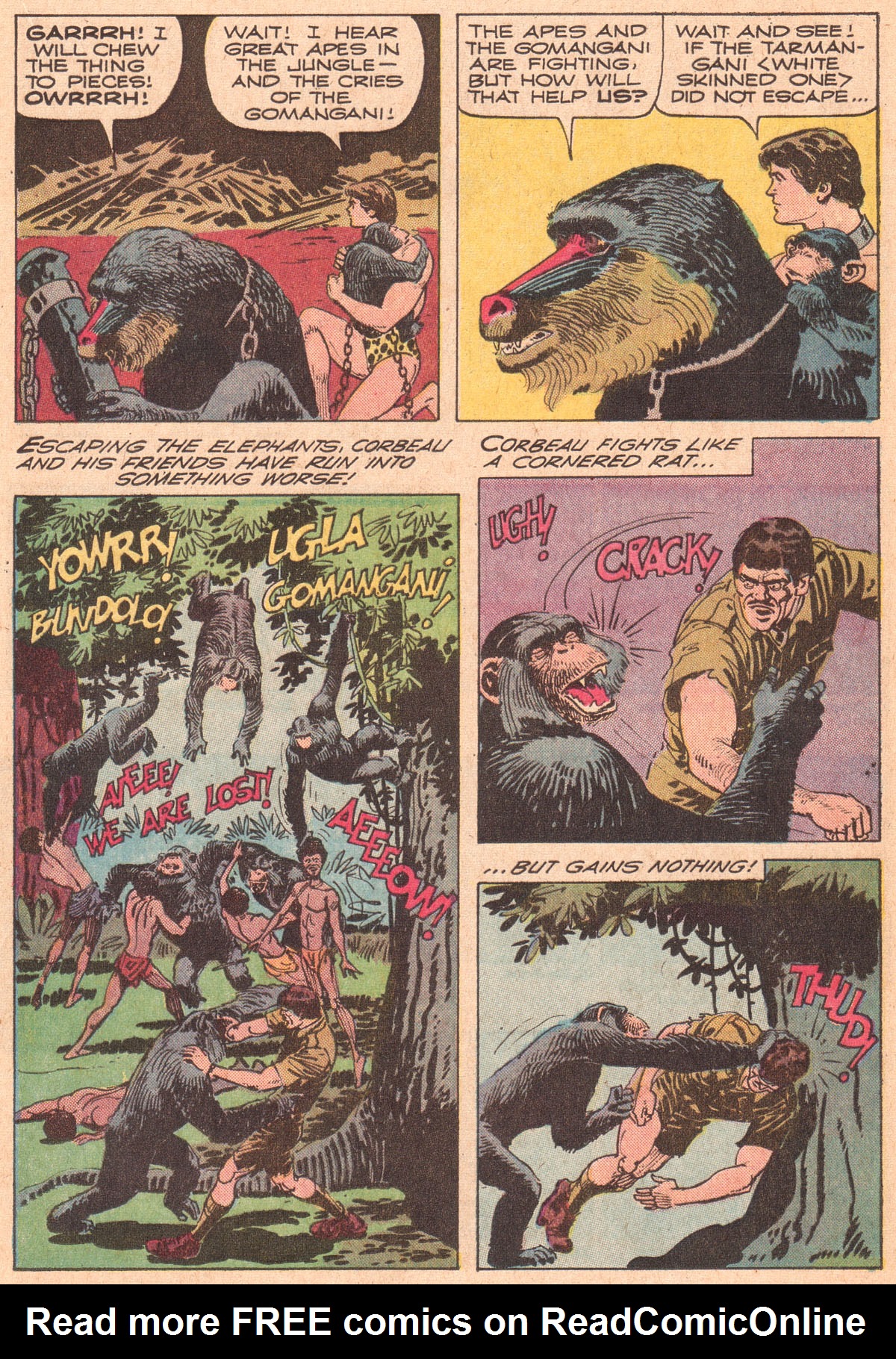 Read online Korak, Son of Tarzan (1964) comic -  Issue #41 - 17