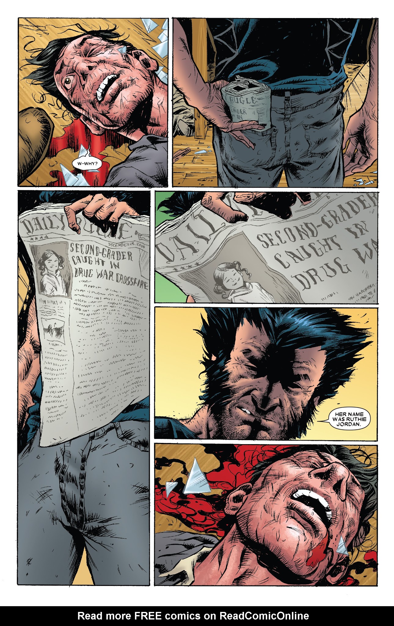 Read online Wolverine: Flies to a Spider comic -  Issue # TPB - 36