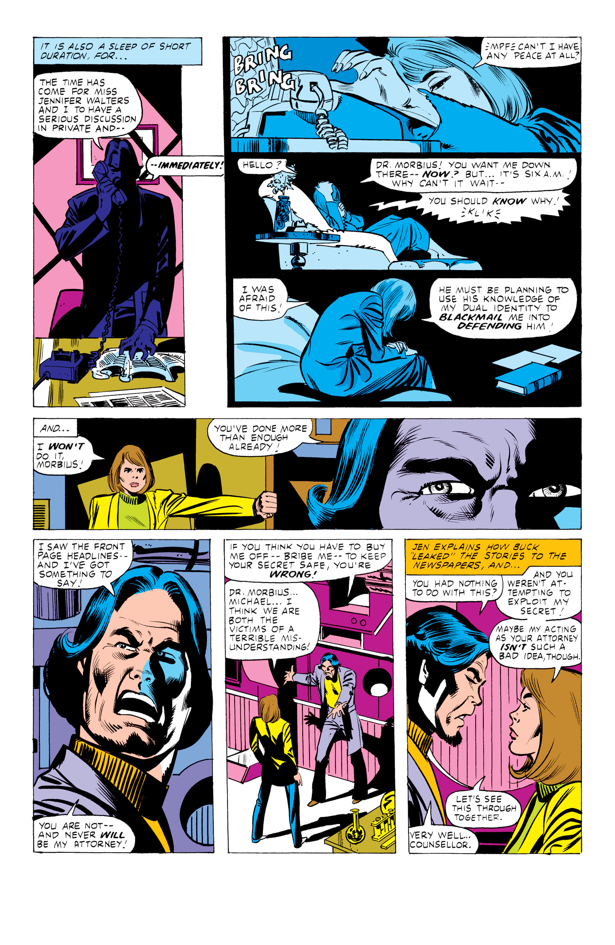 Read online Morbius Epic Collection comic -  Issue # The End of A Living Vampire (Part 4) - 65
