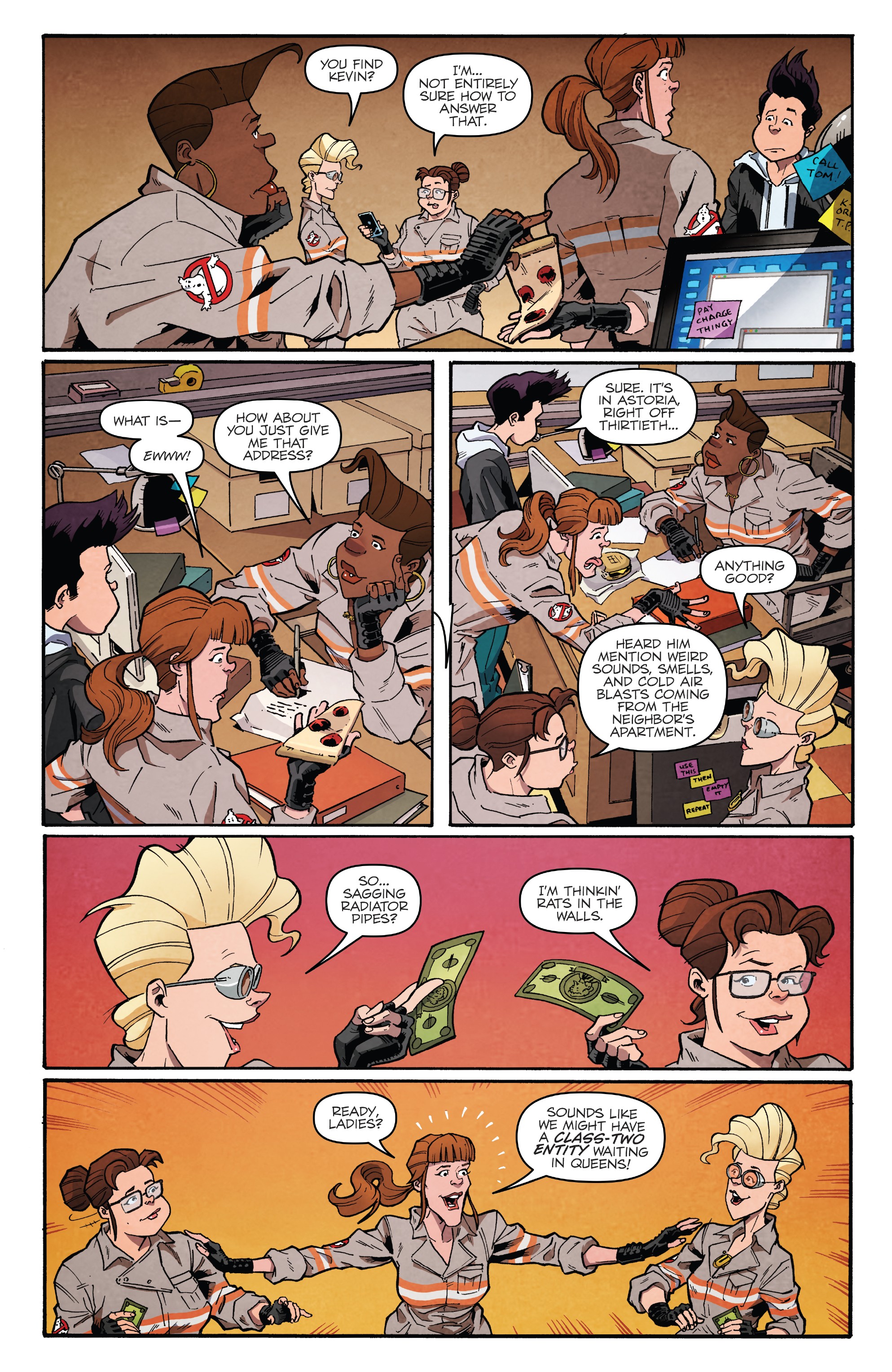 Read online Answer the Call Ghostbusters 35th Anniversary comic -  Issue # Full - 9