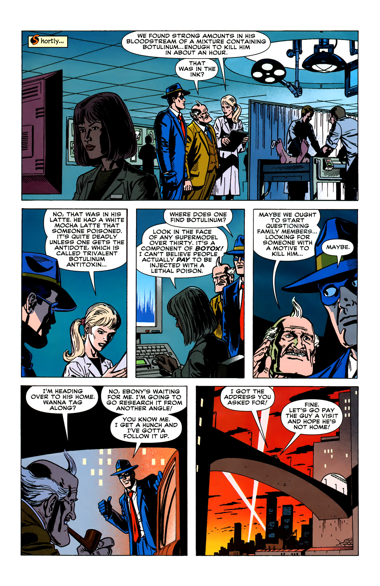 Read online The Spirit (2007) comic -  Issue #19 - 21