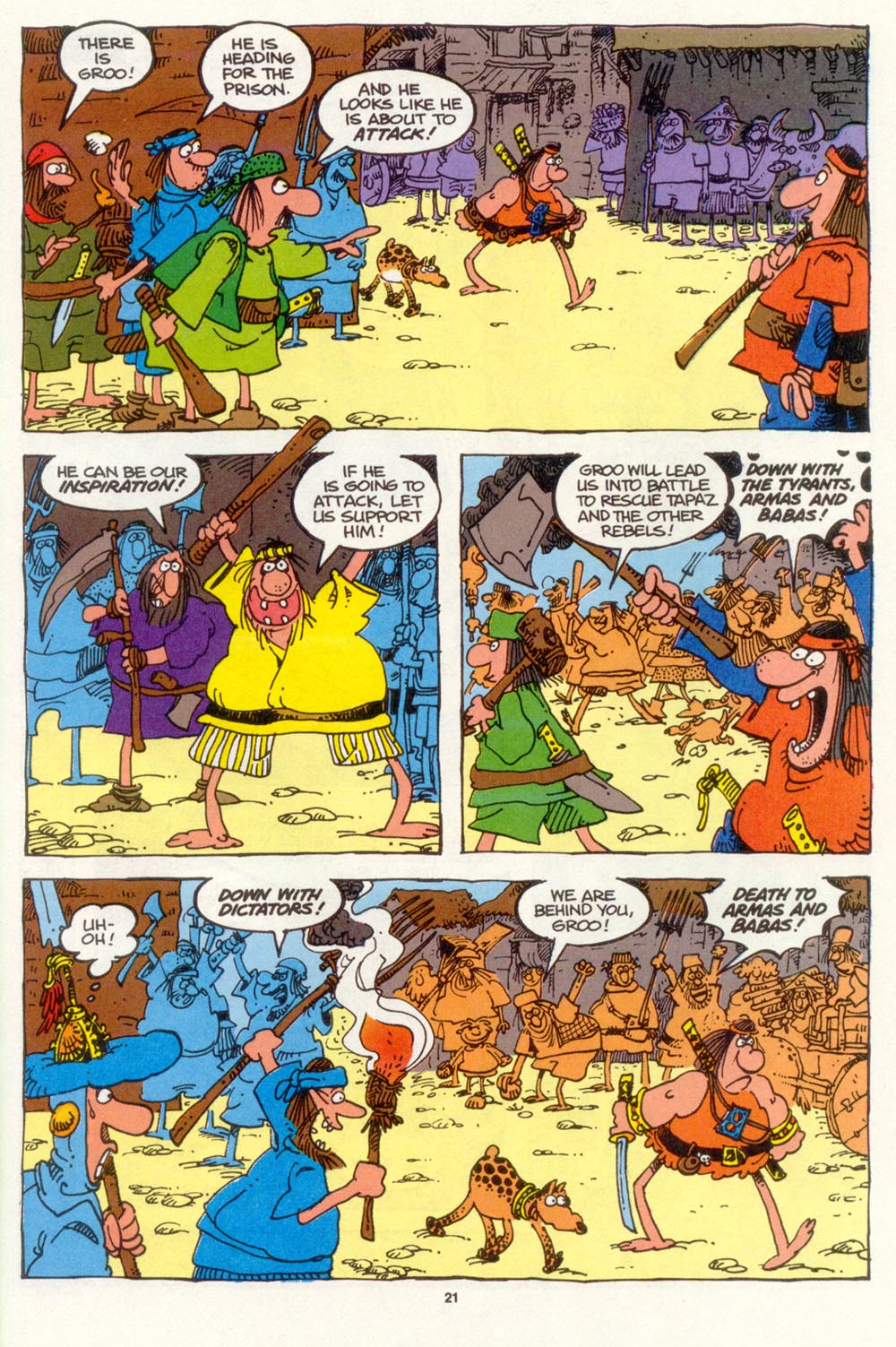 Read online Sergio Aragonés Groo the Wanderer comic -  Issue #107 - 23