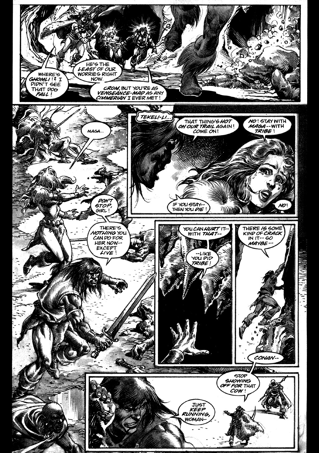 Read online Conan the Savage comic -  Issue #4 - 42
