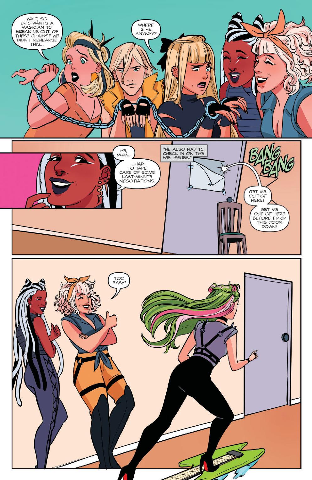 Read online Jem and the Holograms 20/20 comic -  Issue # Full - 21