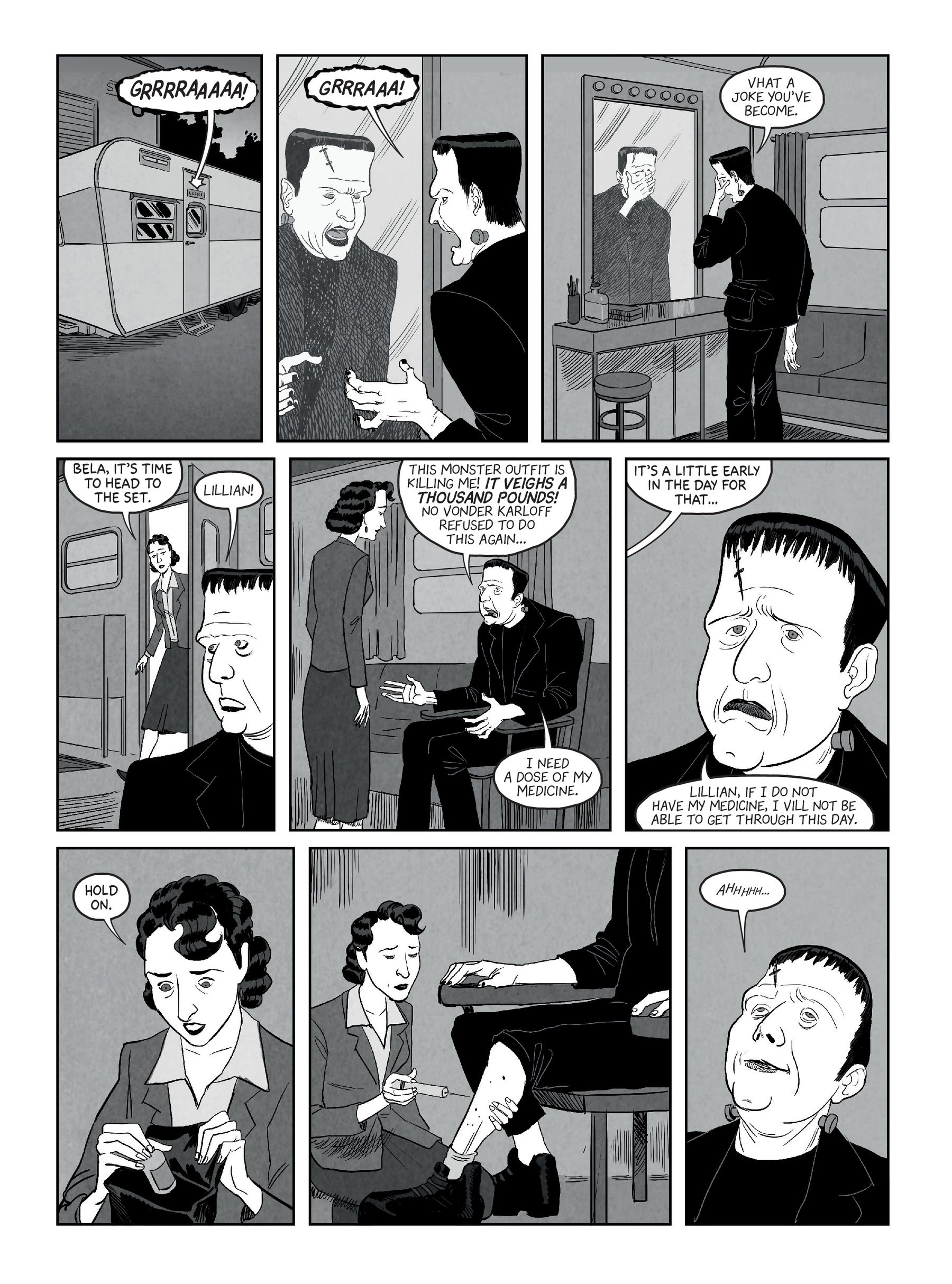 Read online Lugosi: The Rise & Fall of Hollywood's Dracula comic -  Issue # TPB (Part 2) - 16