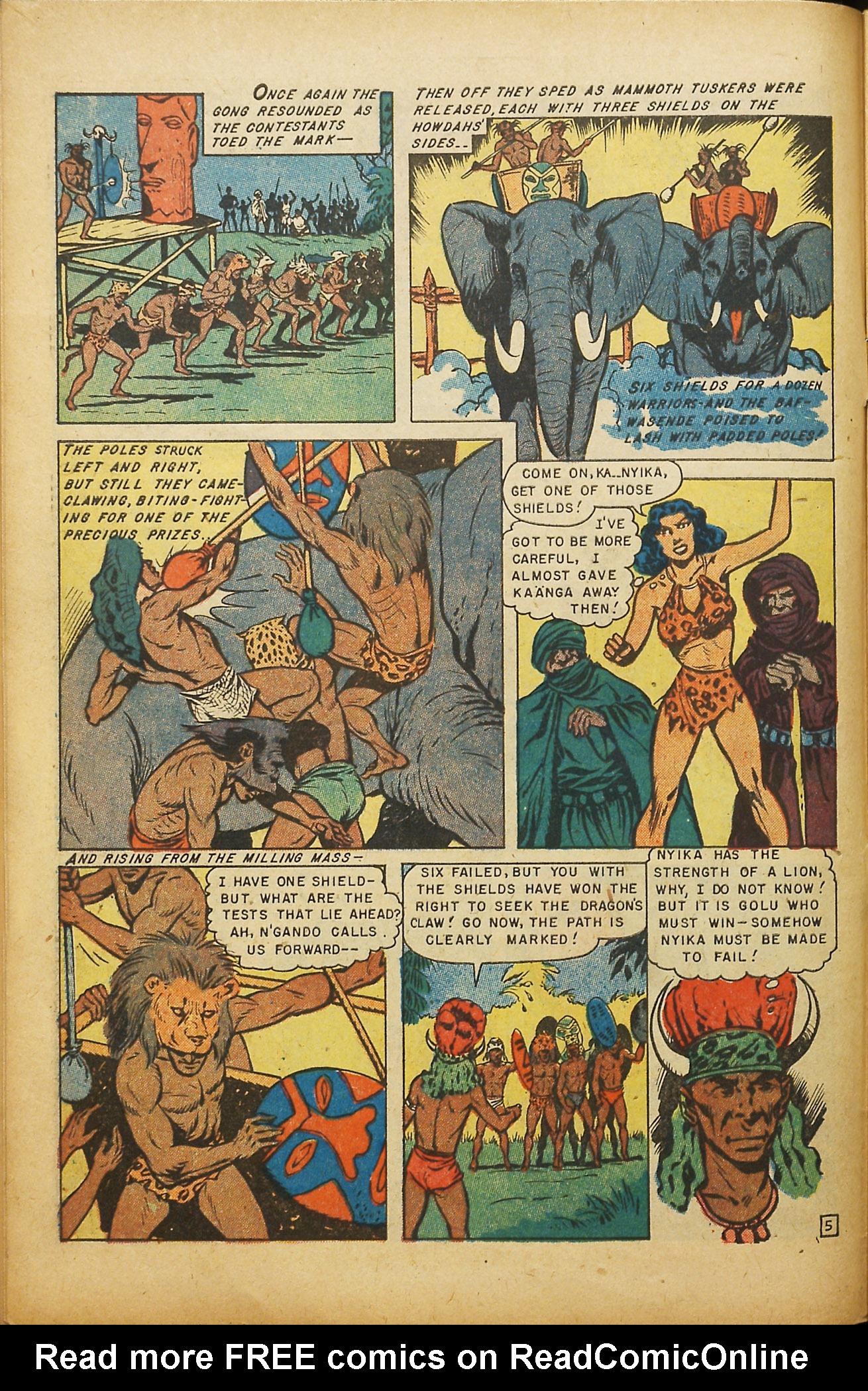 Read online Jungle Comics comic -  Issue #144 - 8