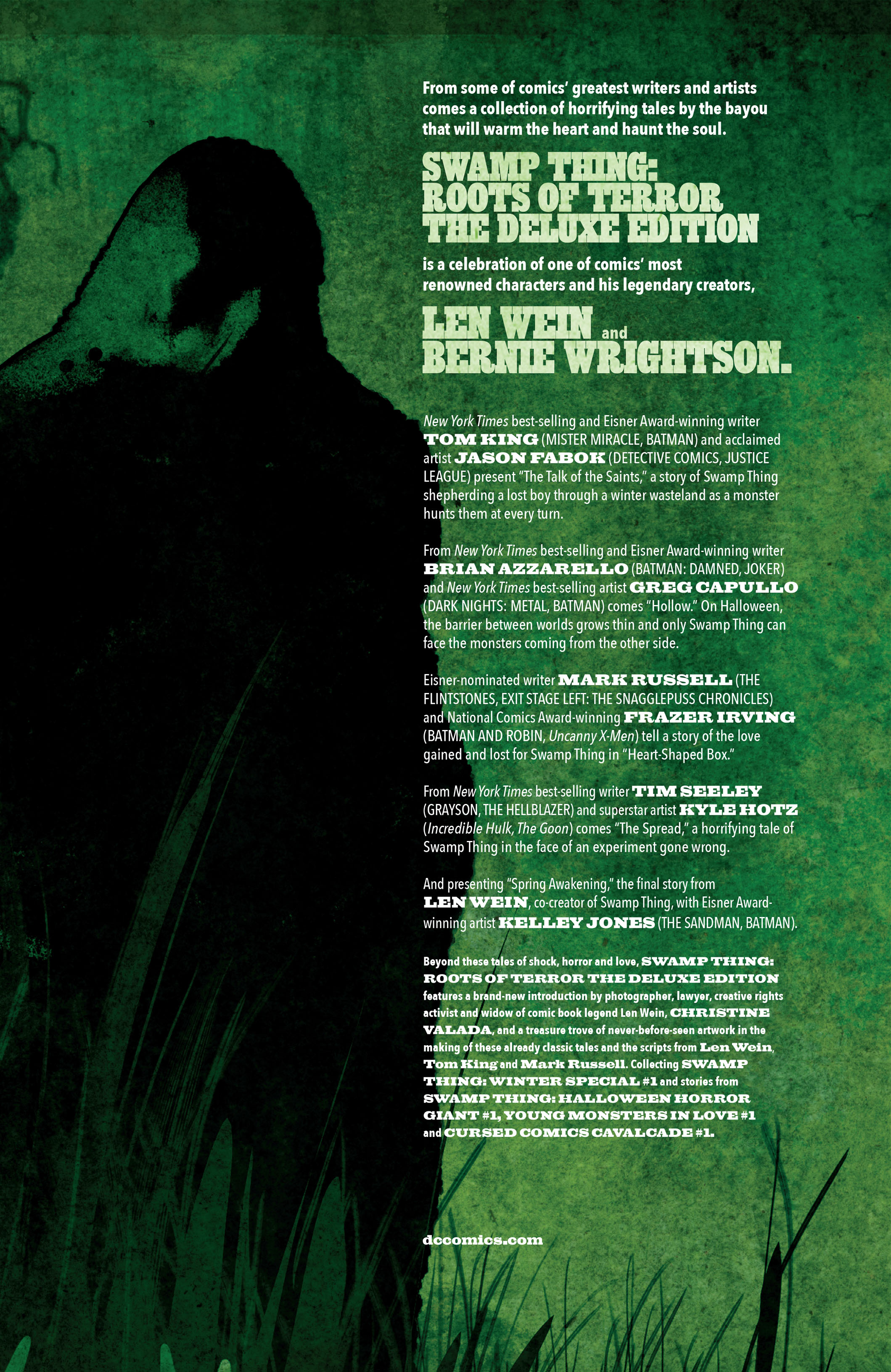 Read online Swamp Thing: Roots of Terror The Deluxe Edition comic -  Issue # TPB (Part 2) - 61