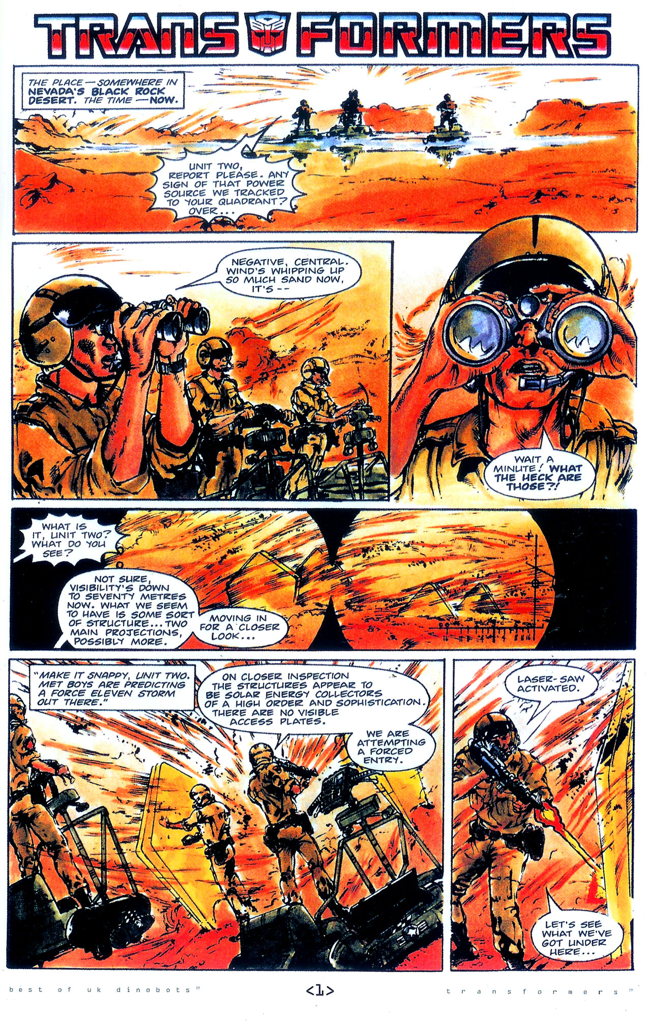 Read online The Transformers: Best of UK: Dinobots comic -  Issue #2 - 4