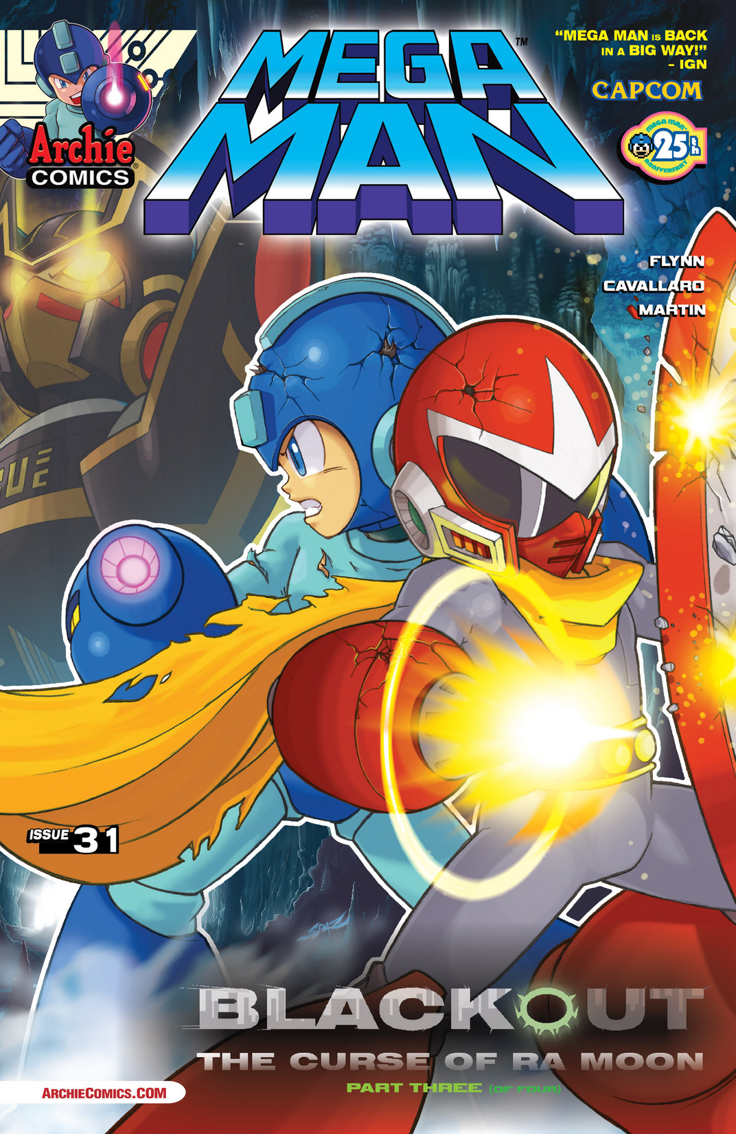 Read online Mega Man comic -  Issue #31 - 1