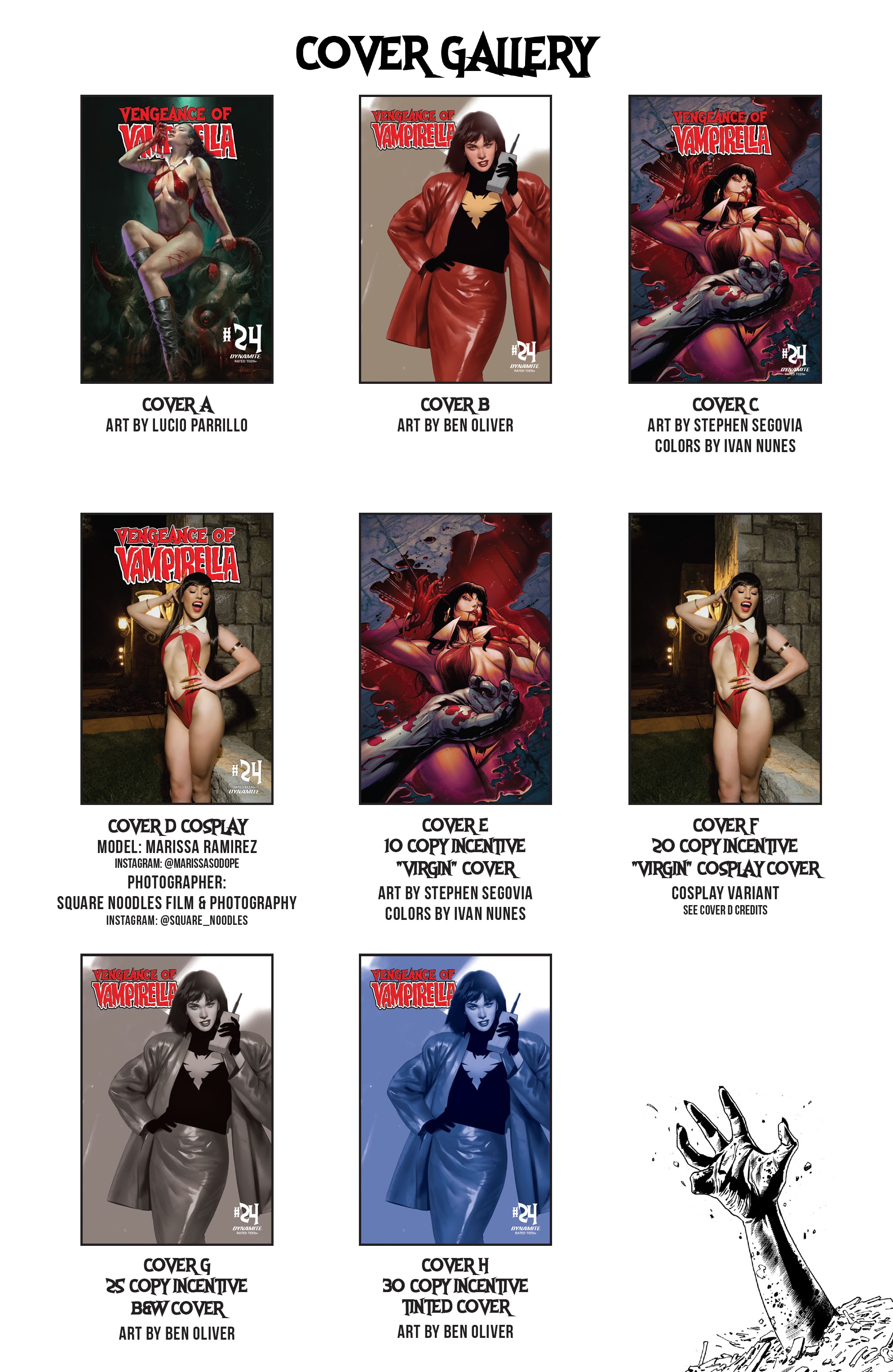 Read online Vengeance of Vampirella (2019) comic -  Issue #24 - 29