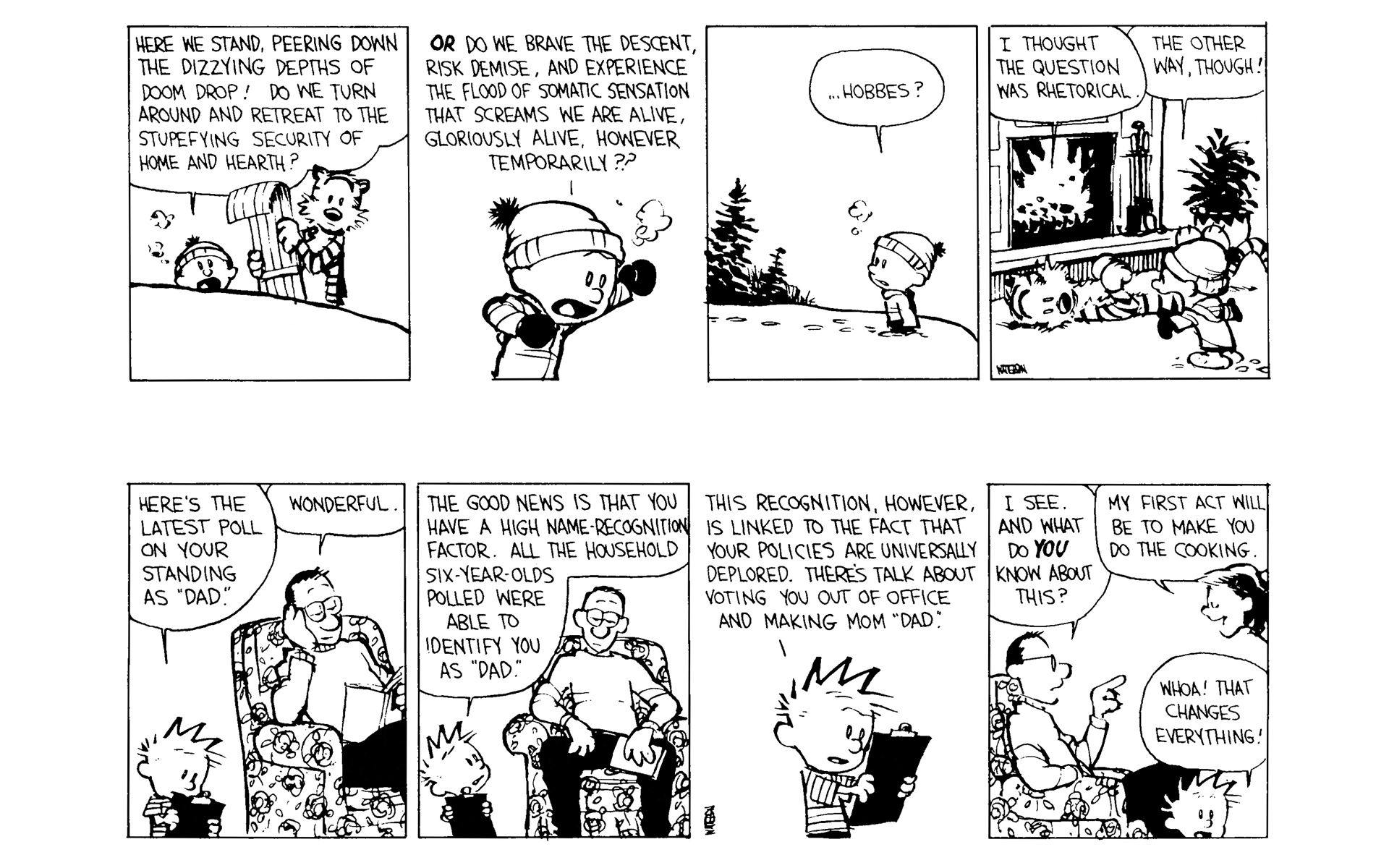 Read online Calvin and Hobbes comic -  Issue #8 - 23