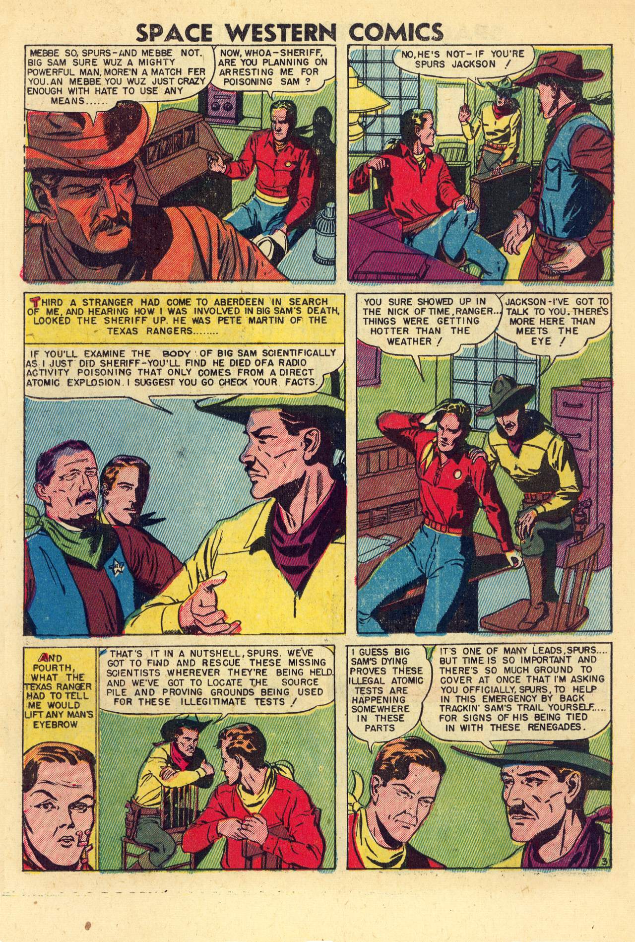 Read online Space Western Comics comic -  Issue #40 - 22
