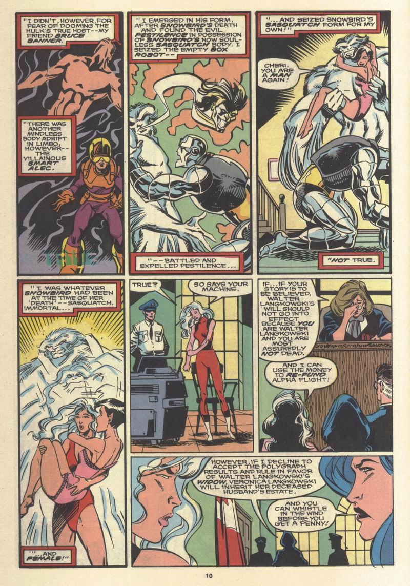 Read online Alpha Flight (1983) comic -  Issue #64 - 11