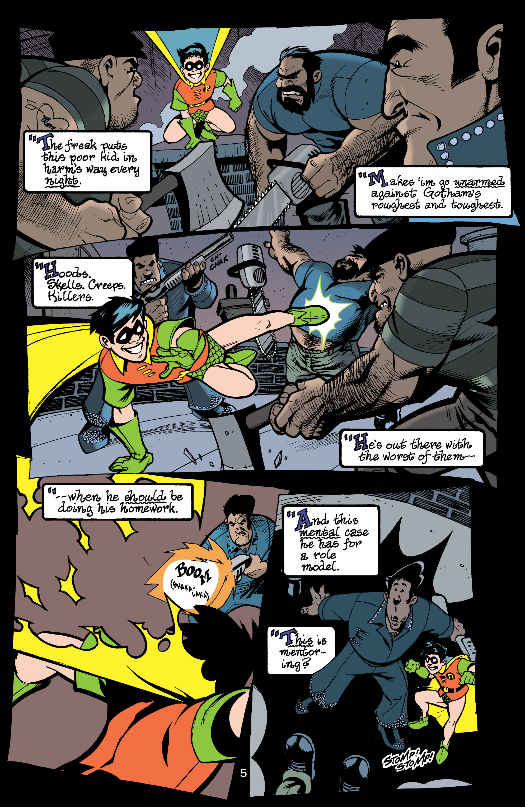 Read online Robin (1993) comic -  Issue #85 - 6