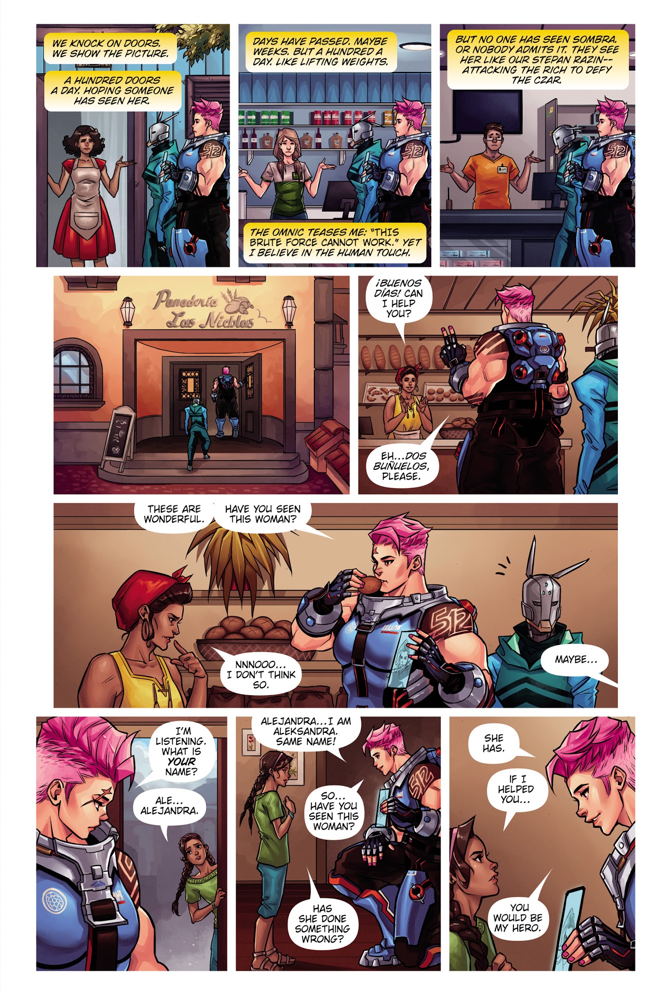 Read online Free Comic Book Day 2018 comic -  Issue # Overwatch and Black Hamme - 7