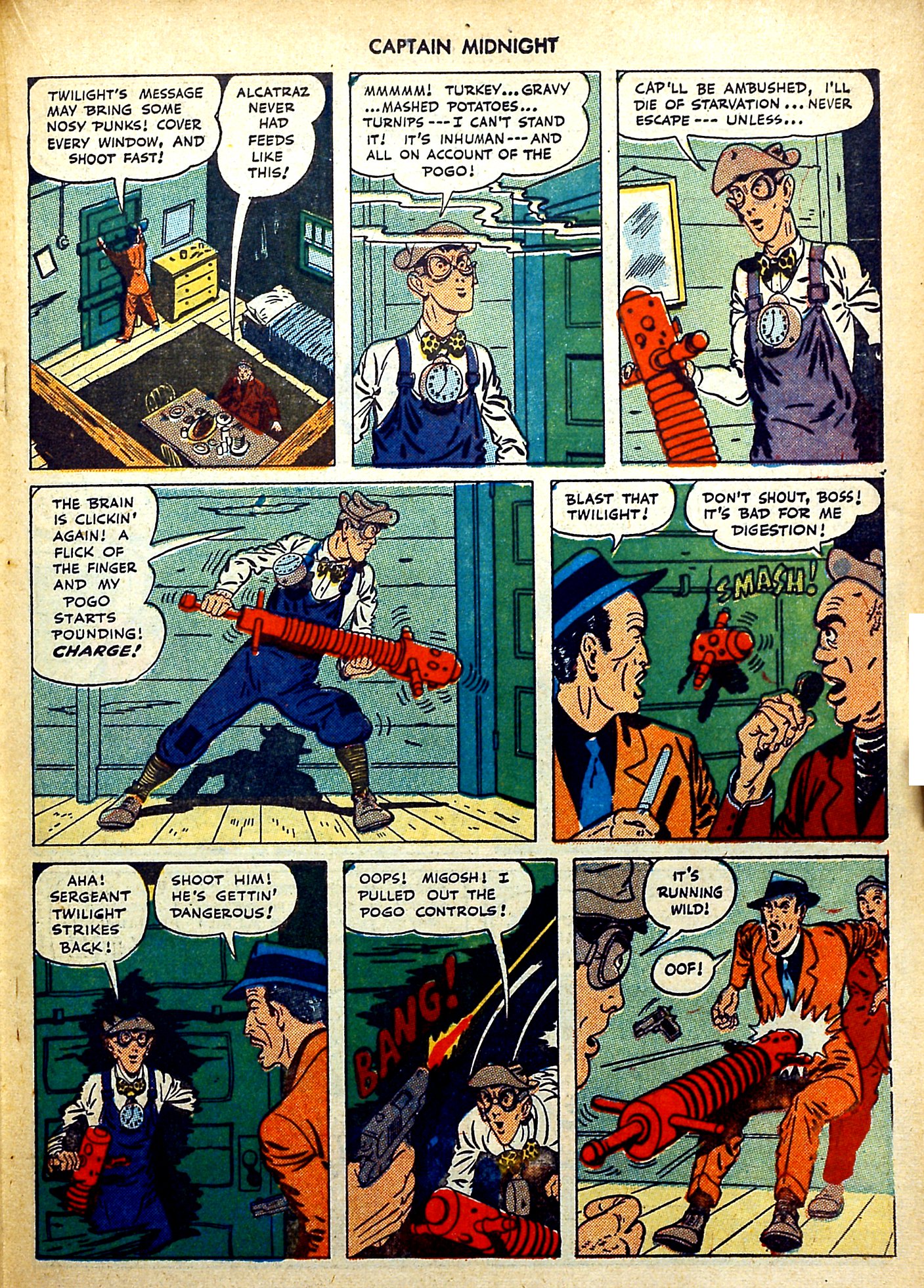 Read online Captain Midnight (1942) comic -  Issue #35 - 20