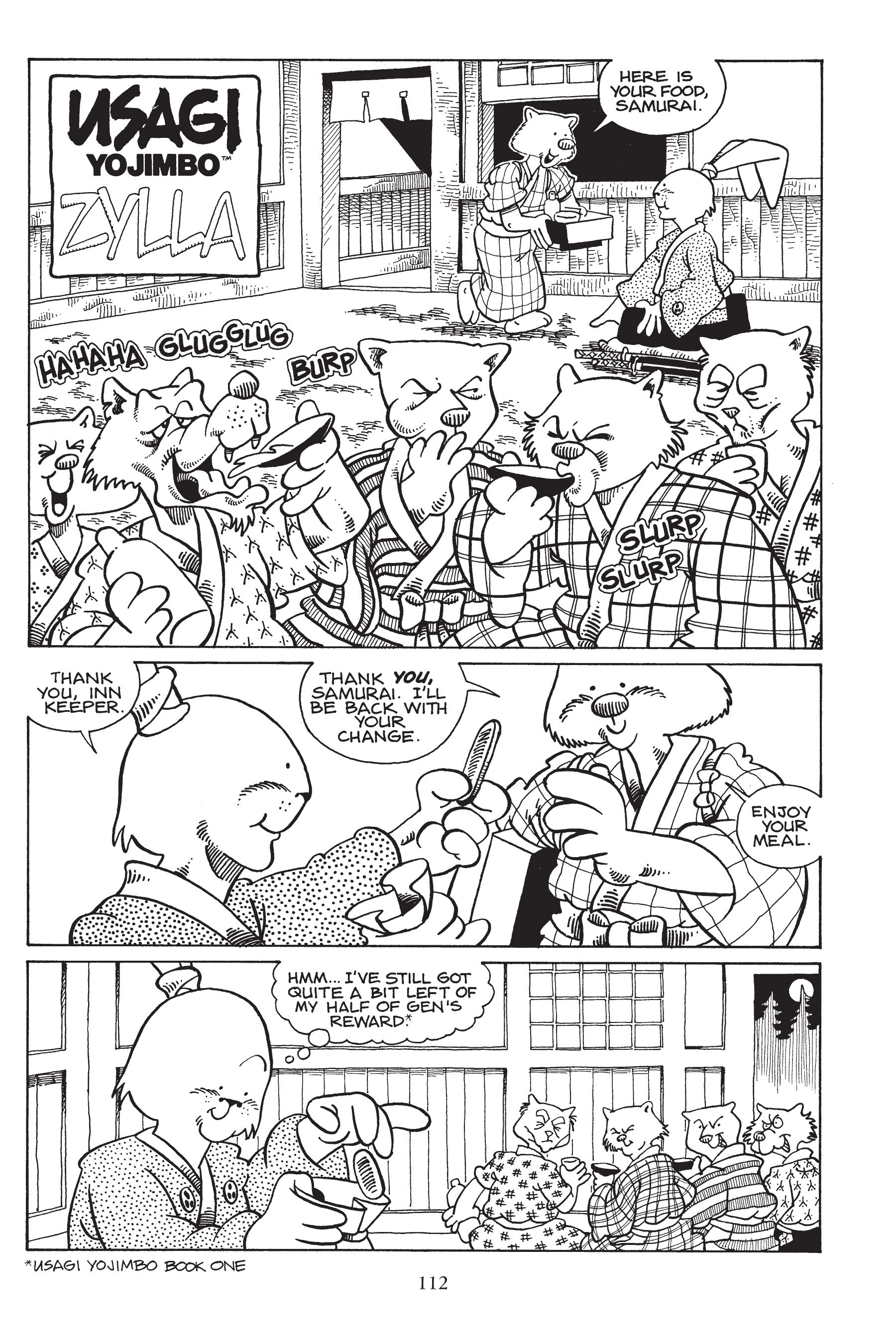 Read online Usagi Yojimbo (1987) comic -  Issue # _TPB 2 - 112