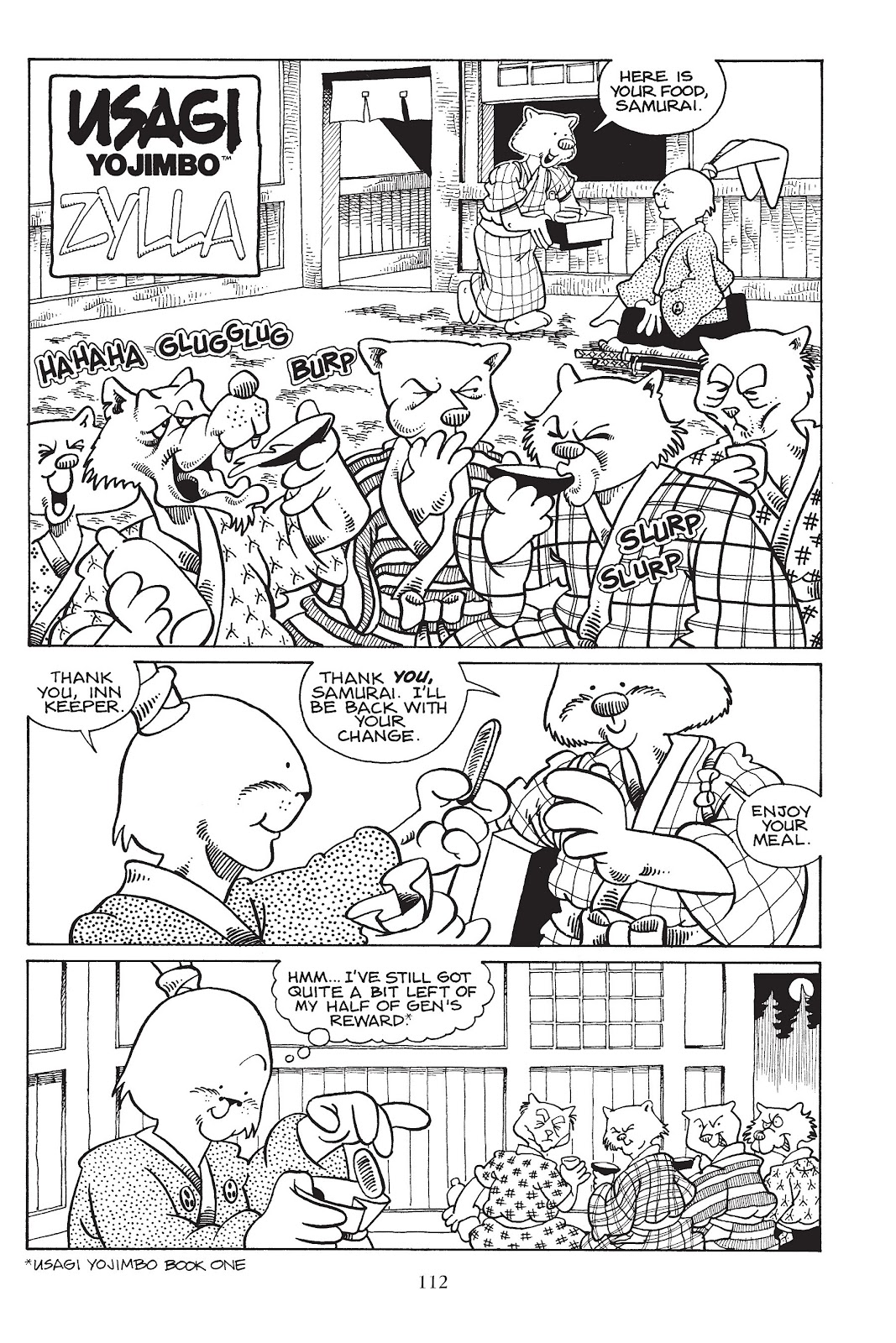 Usagi Yojimbo (1987) issue TPB 2 - Page 112