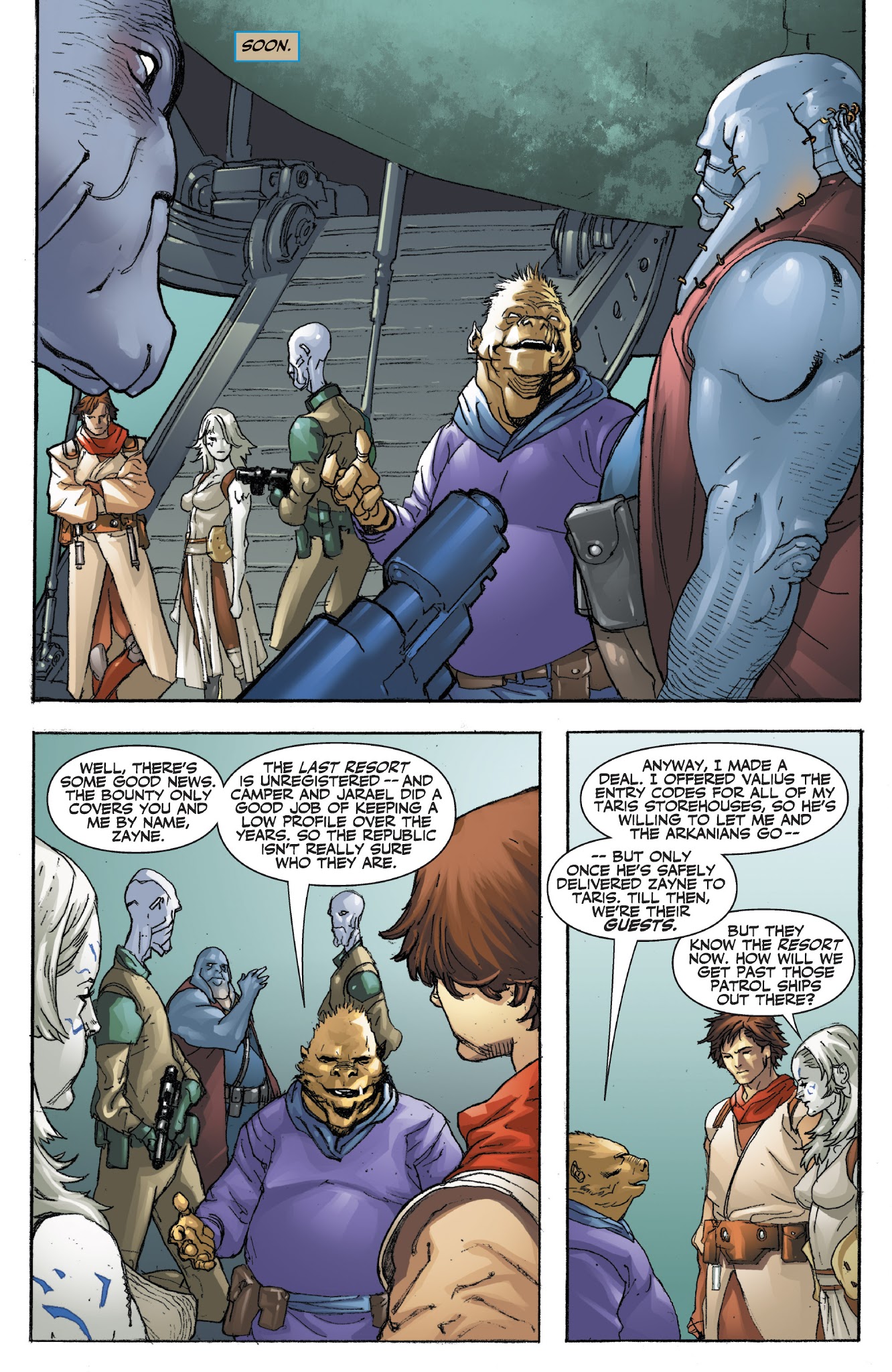 Read online Star Wars Legends: The Old Republic - Epic Collection comic -  Issue # TPB 1 (Part 2) - 24