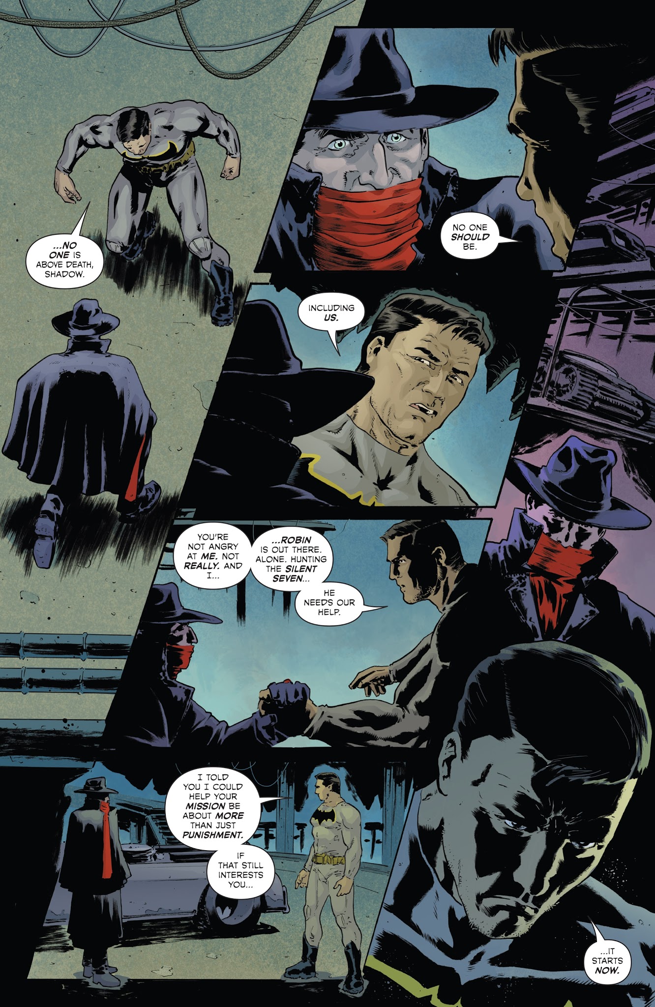 Read online The Shadow/Batman comic -  Issue #2 - 25