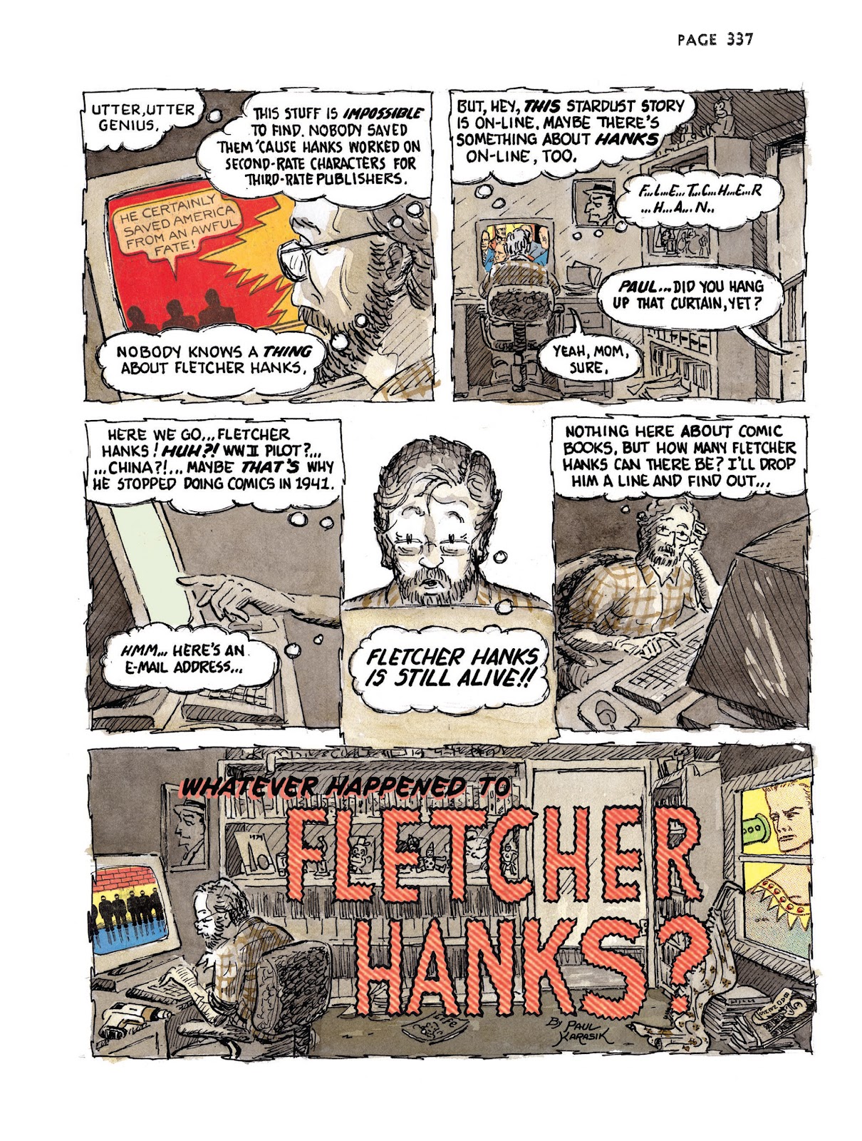 Turn Loose Our Death Rays and Kill Them All!: The Complete Works of Fletcher Hanks issue TPB (Part 4) - Page 70